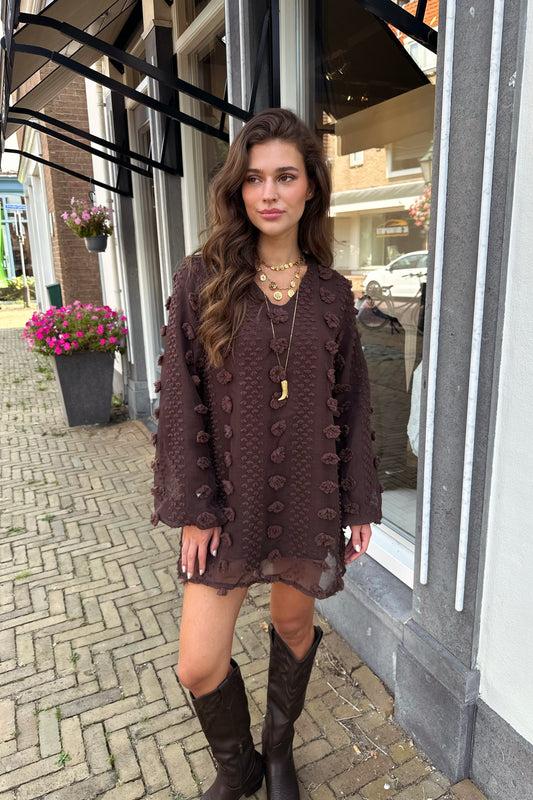 Kate dress - Brown