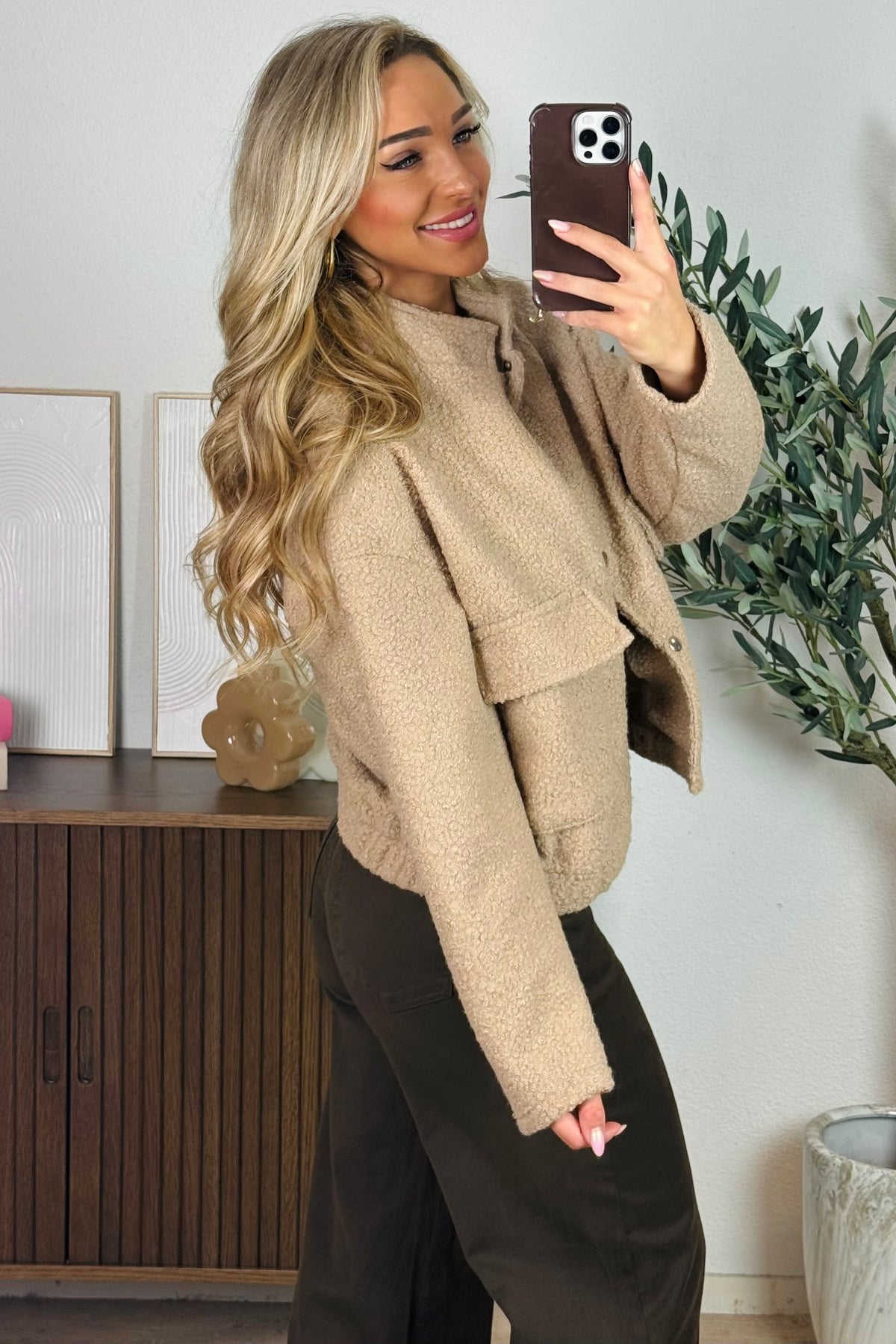 Lisa teddy jack - Beige