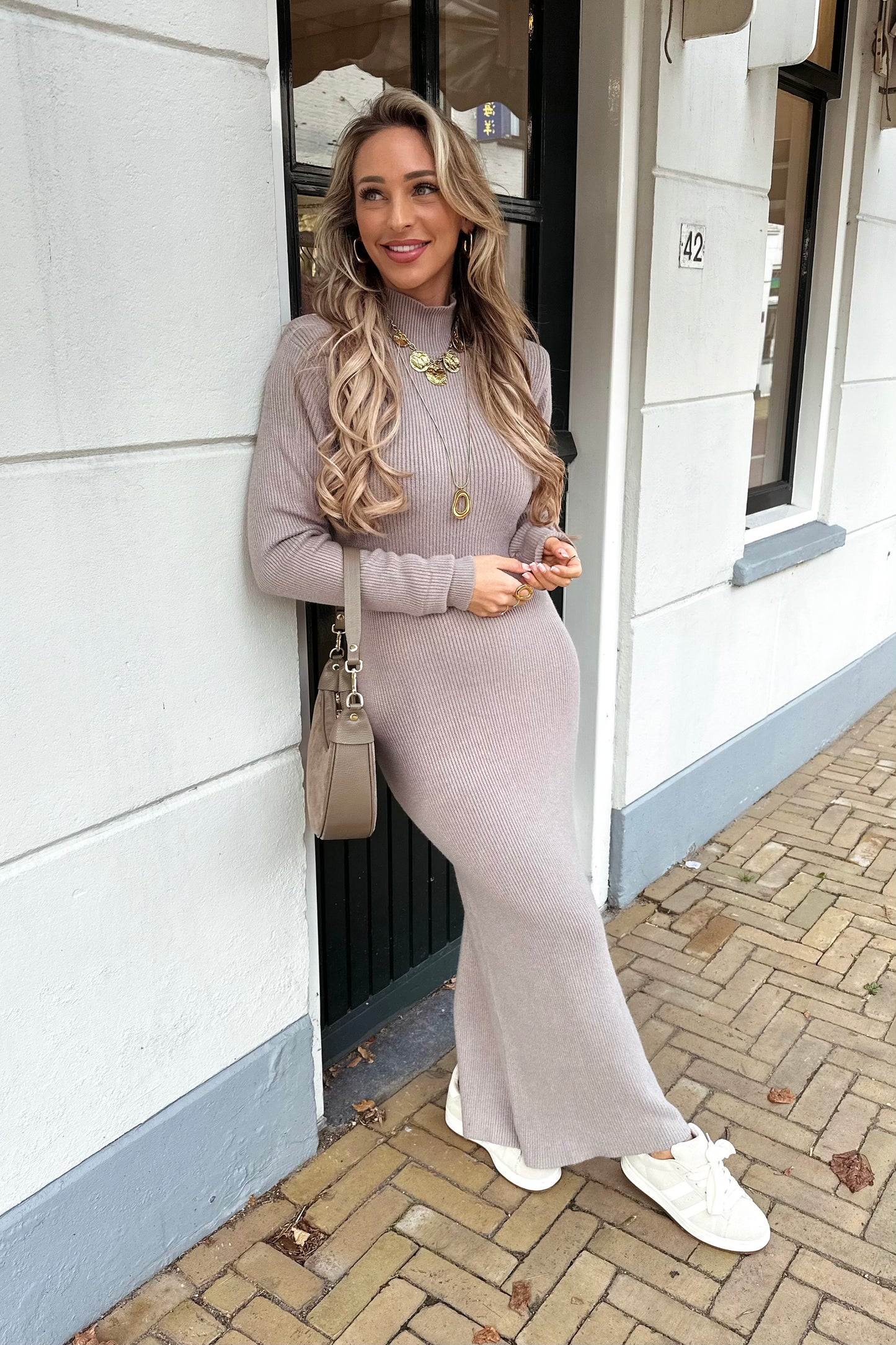 Sophie dress - Taupe