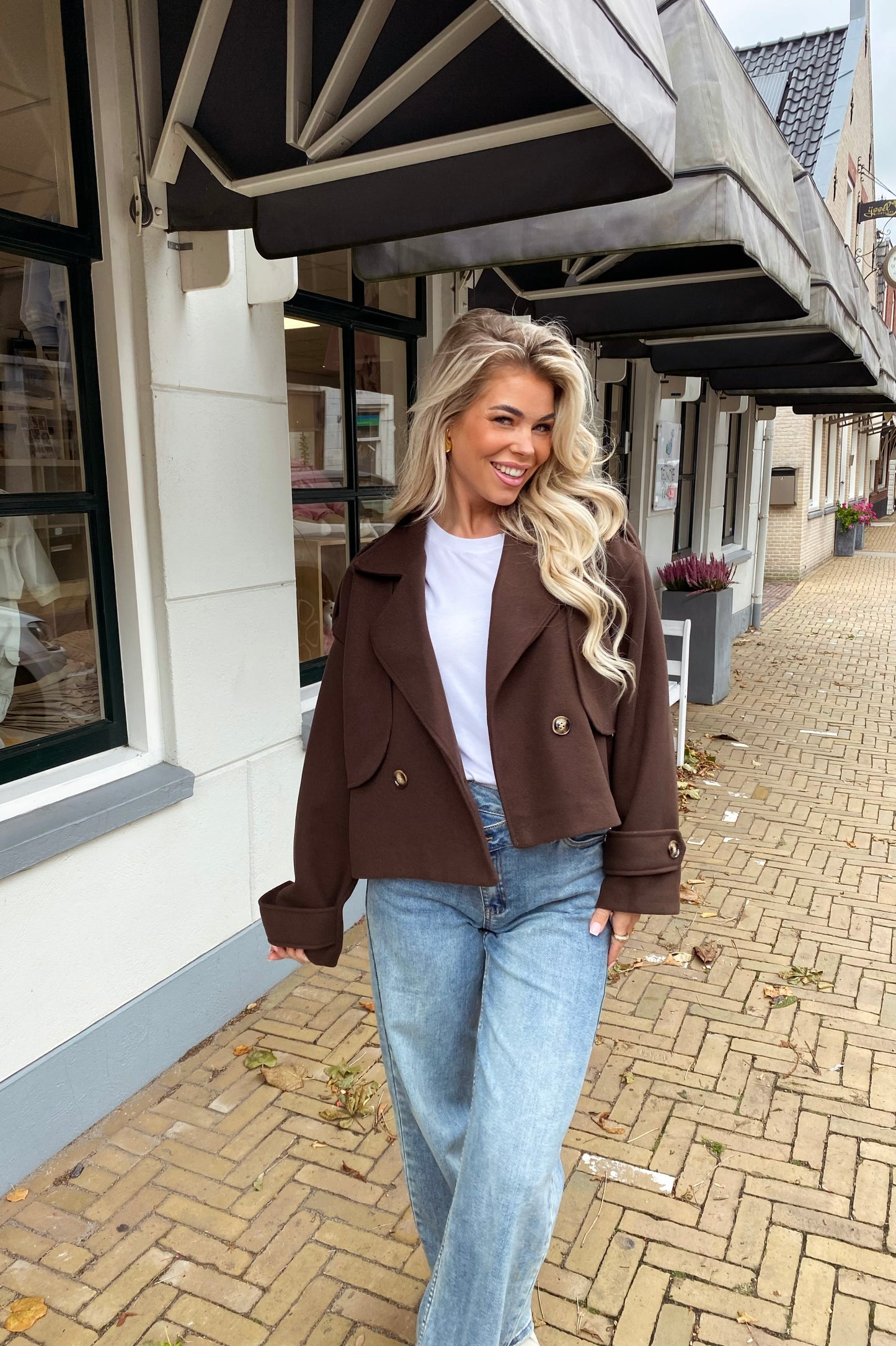 Luna trenchcoat - Brown