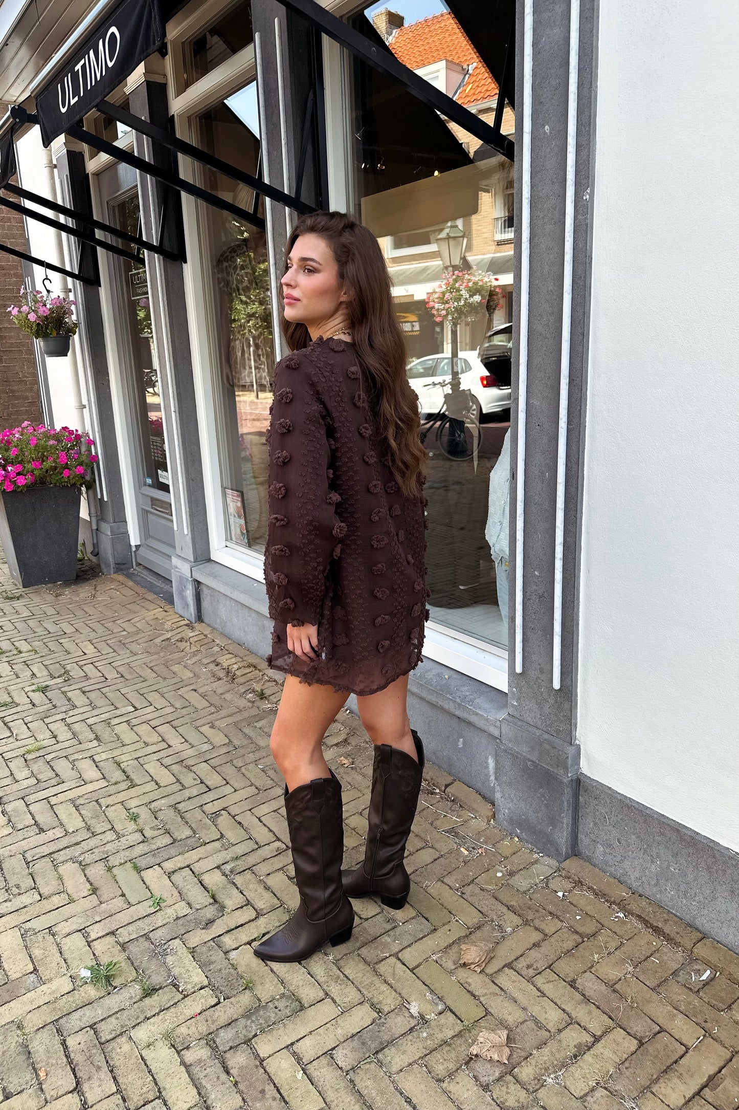 Kate dress - Brown