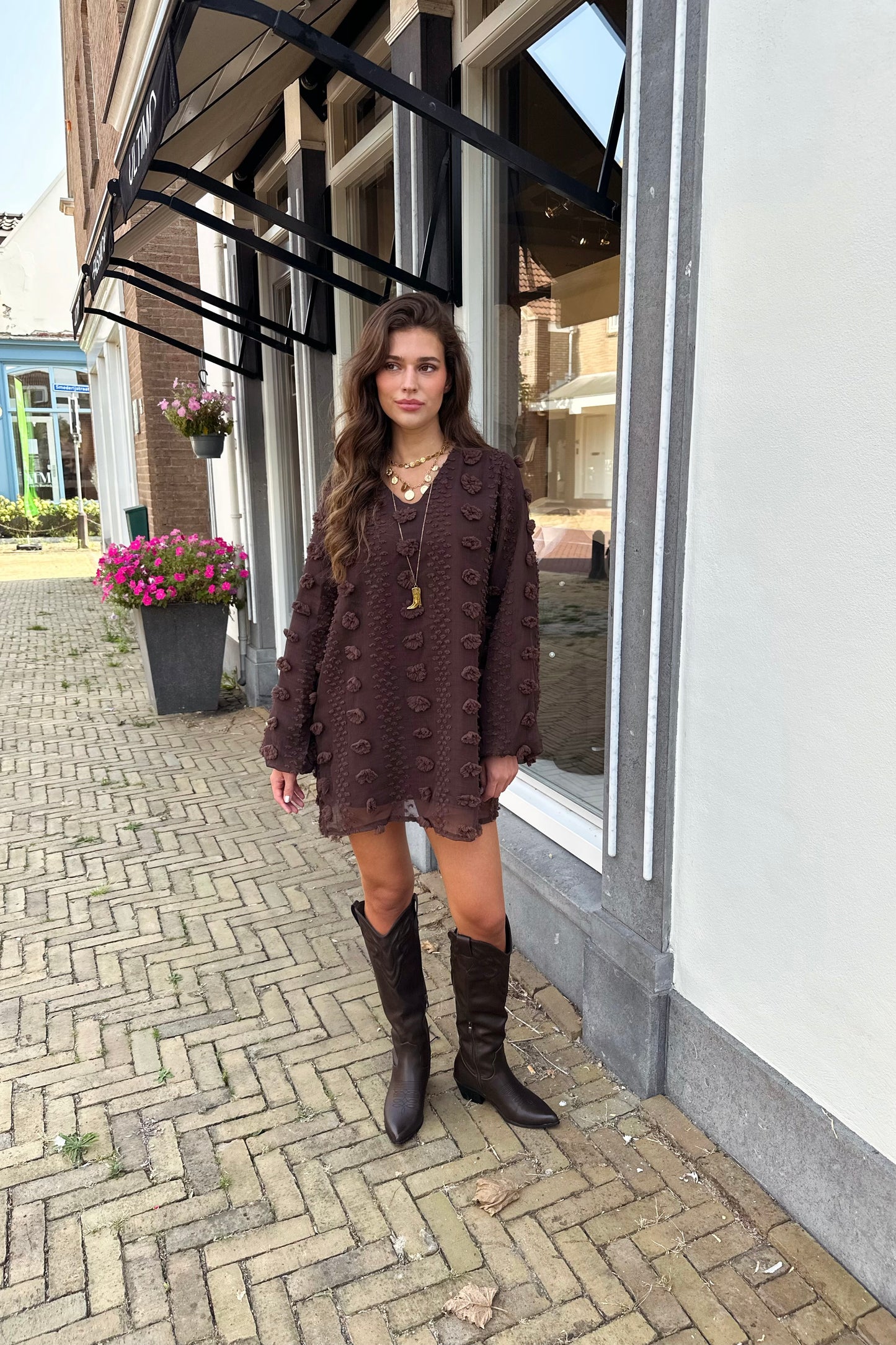 Kate dress - Brown