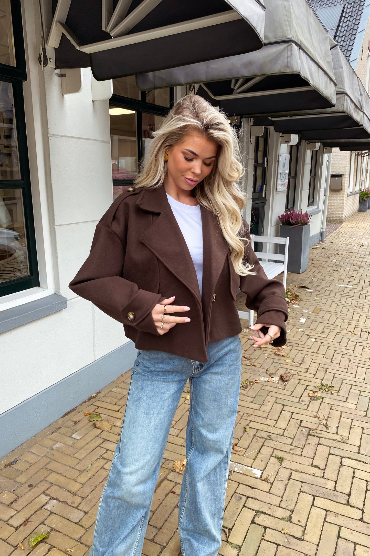 Luna trenchcoat - Brown