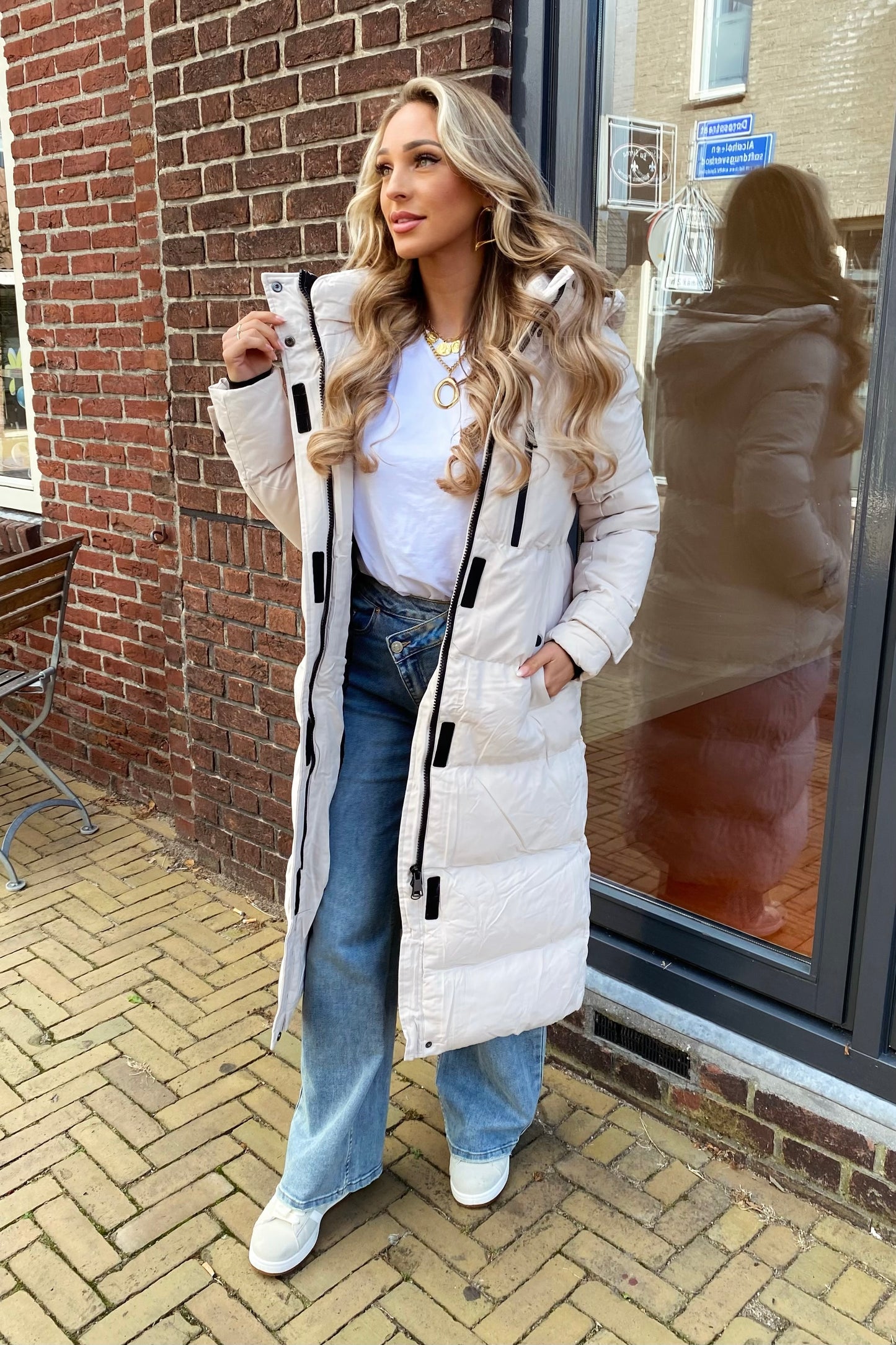 Blake - jas beige