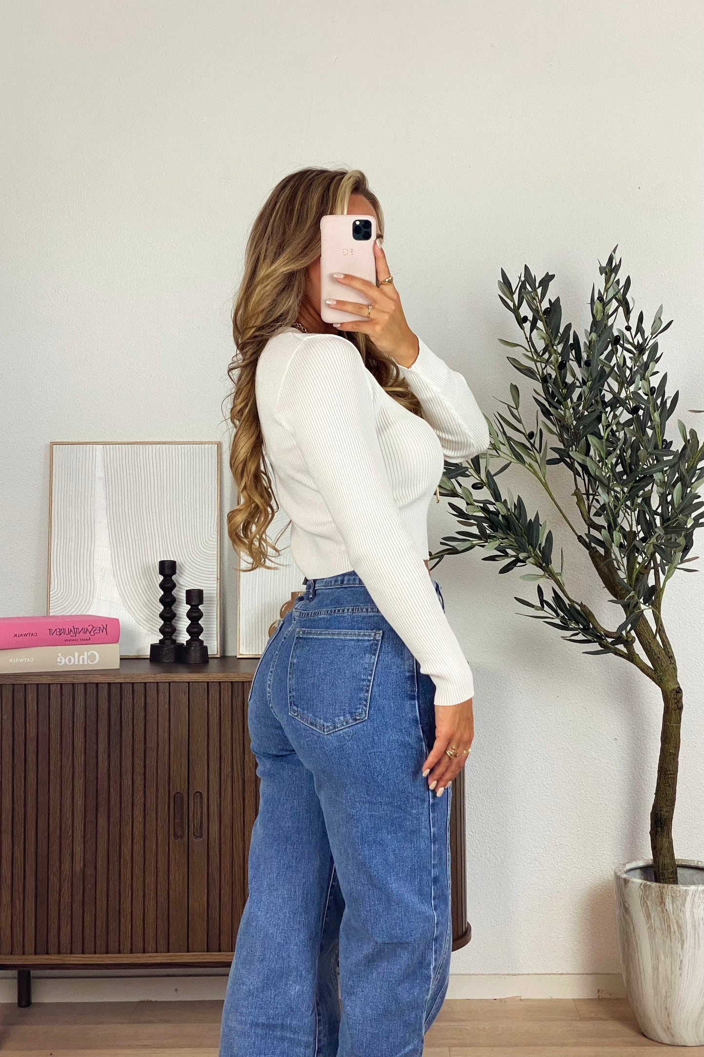 Yaren LS top - White