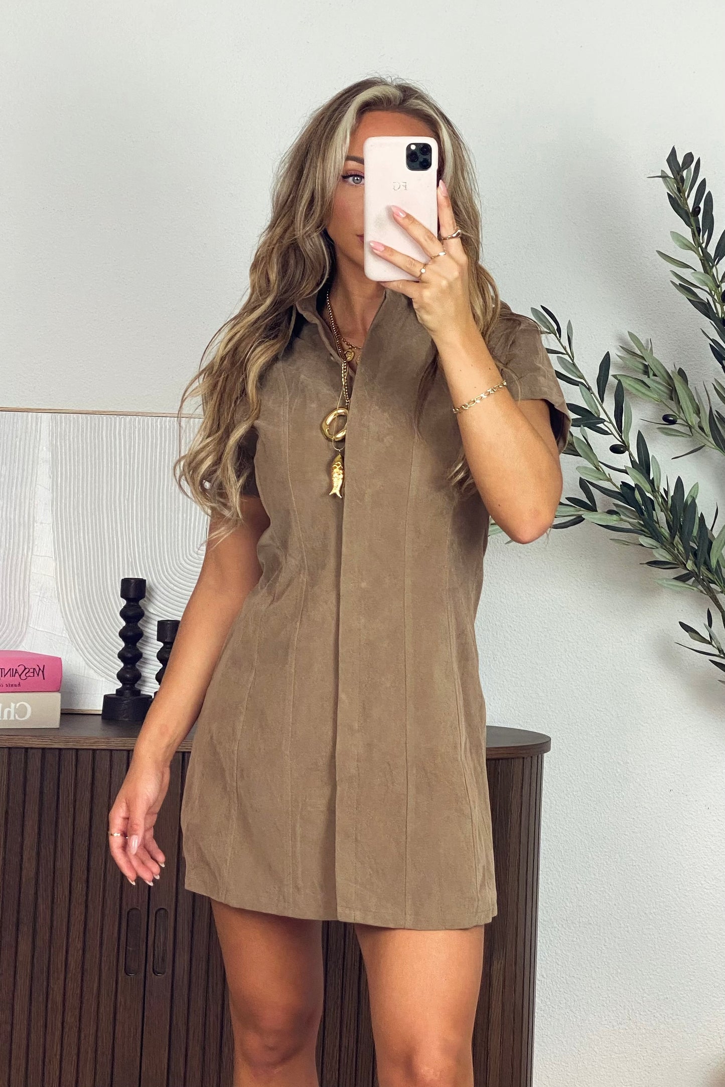 Jule dress - Taupe