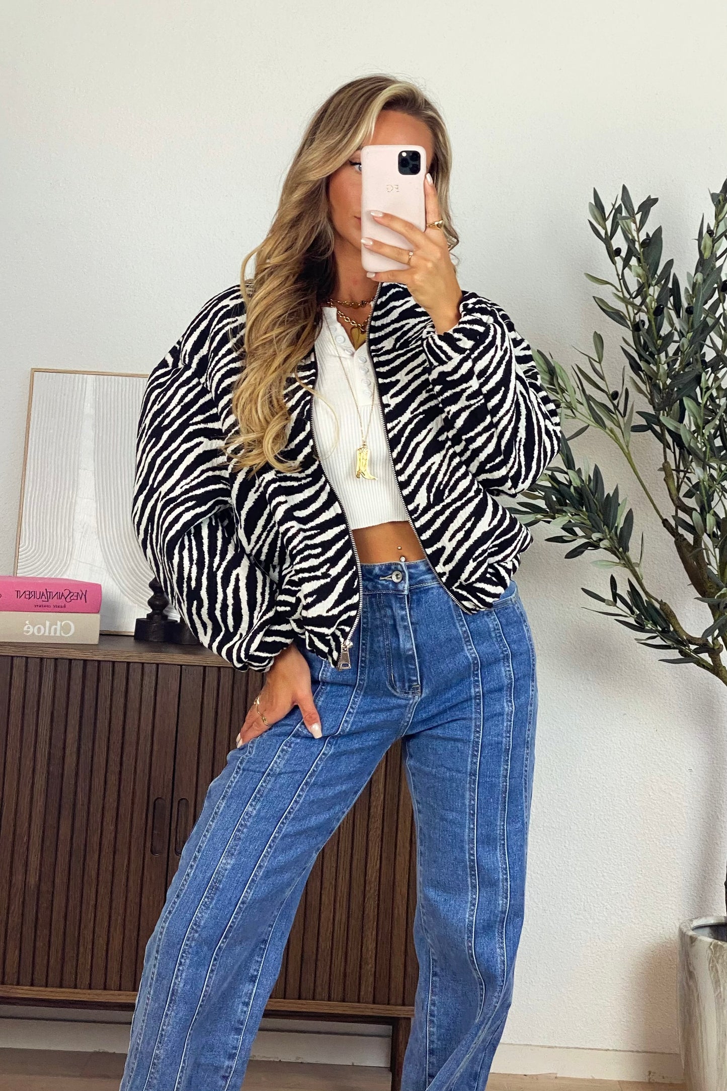 Nora jacket - Zebra