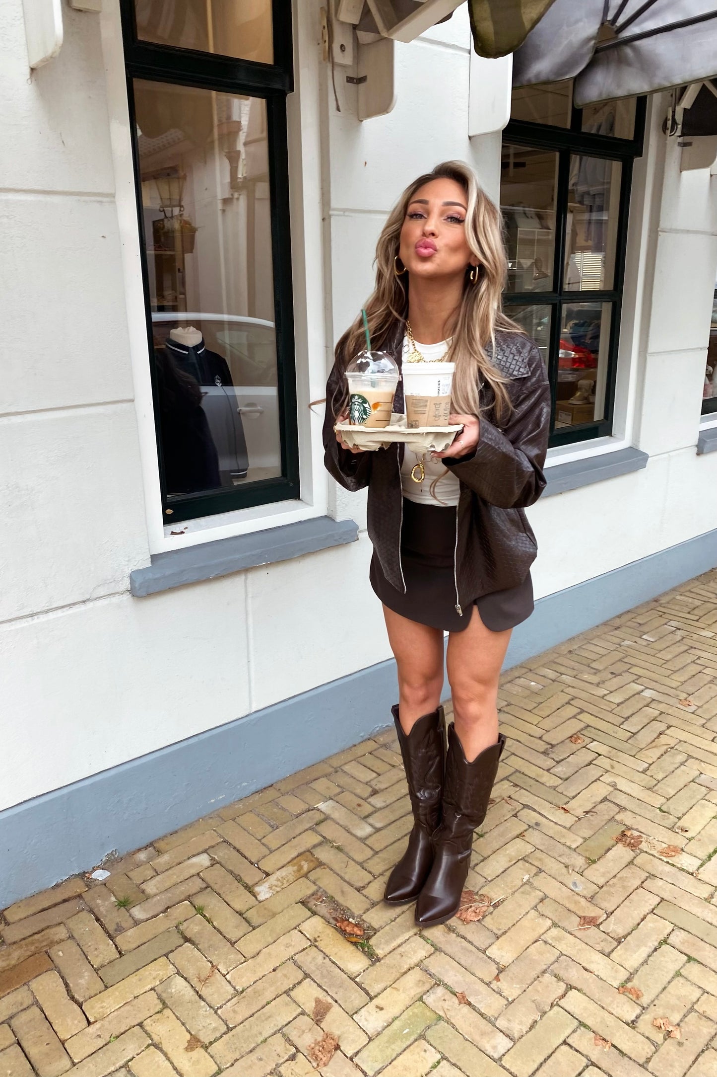 Charlie jacket - Brown