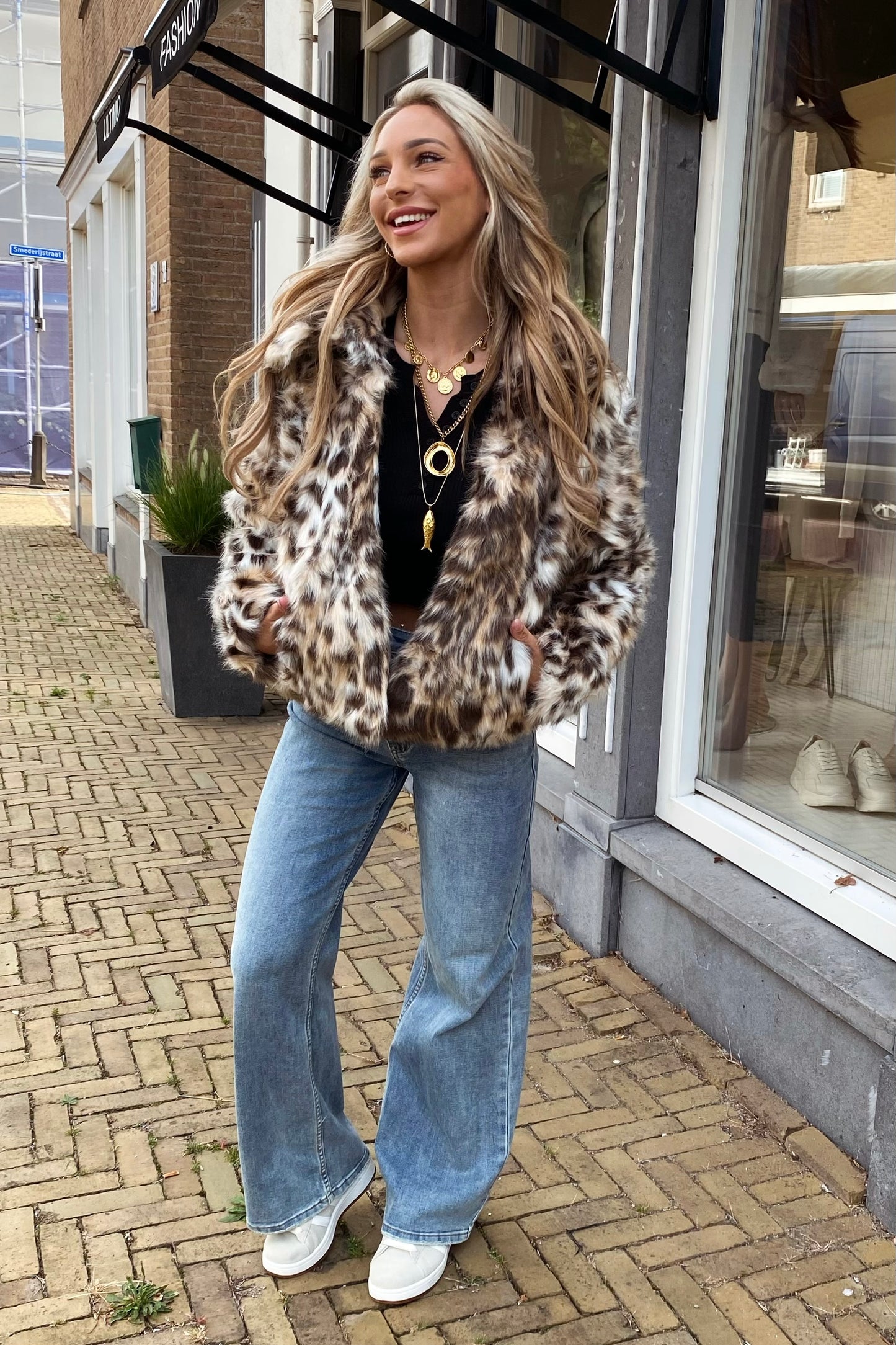 Avery coat - Leopard