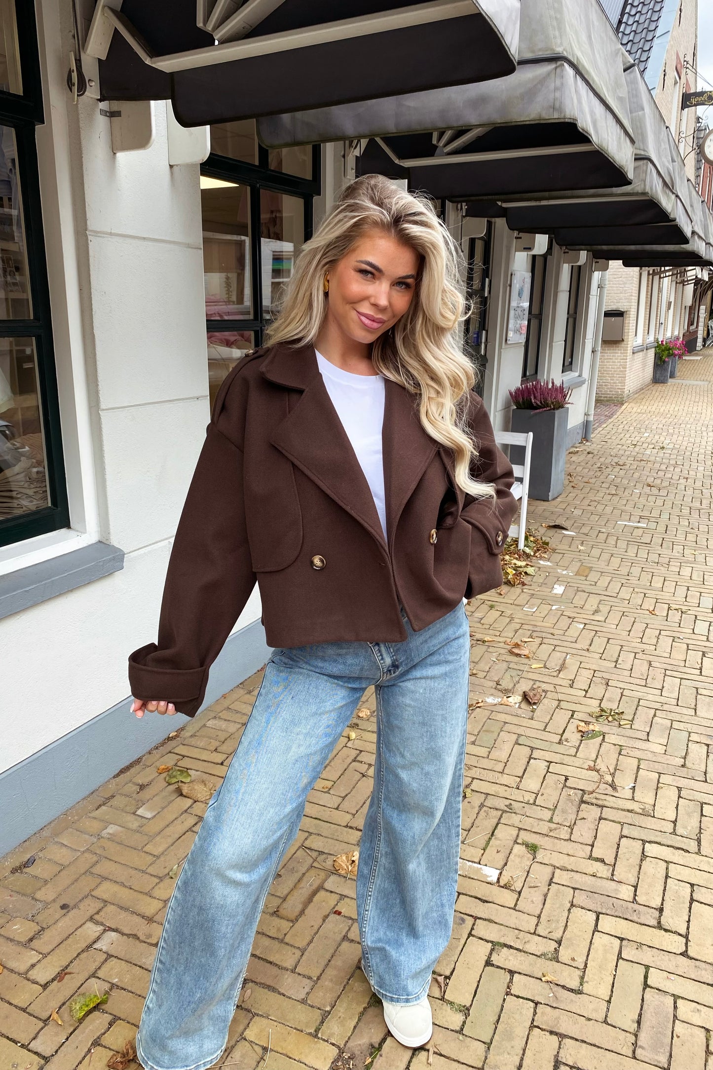 Luna trenchcoat - Brown