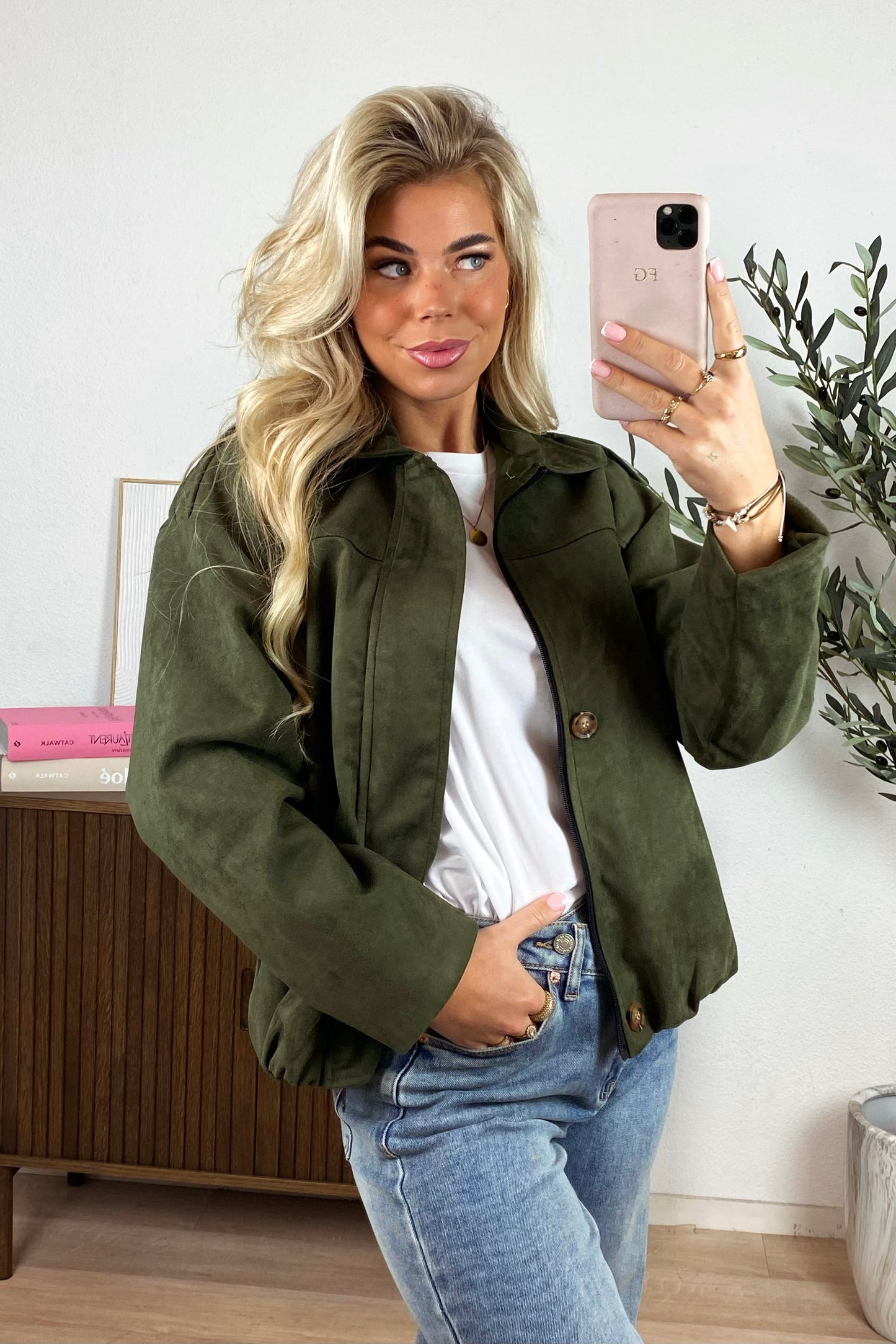 Milou jacket - Kaki