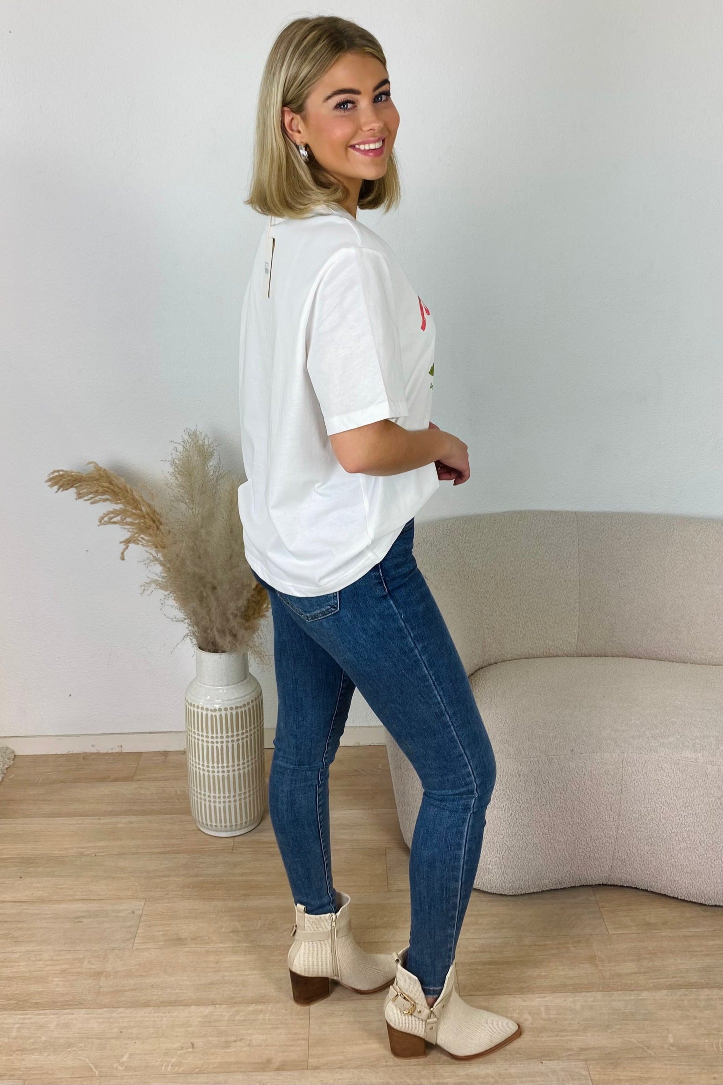 Juicy Bliss t-shirt - Wit