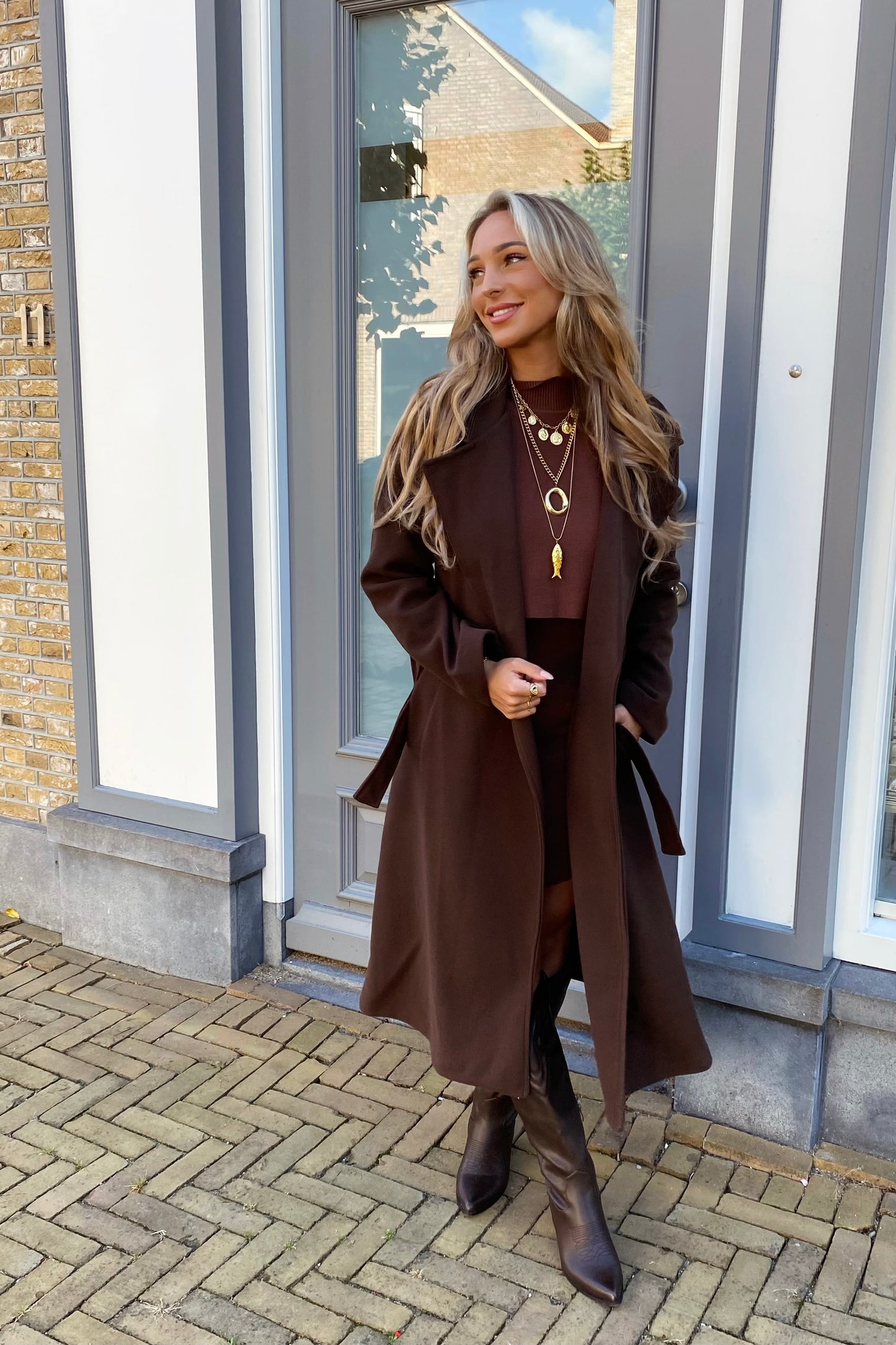 Megan coat - Brown