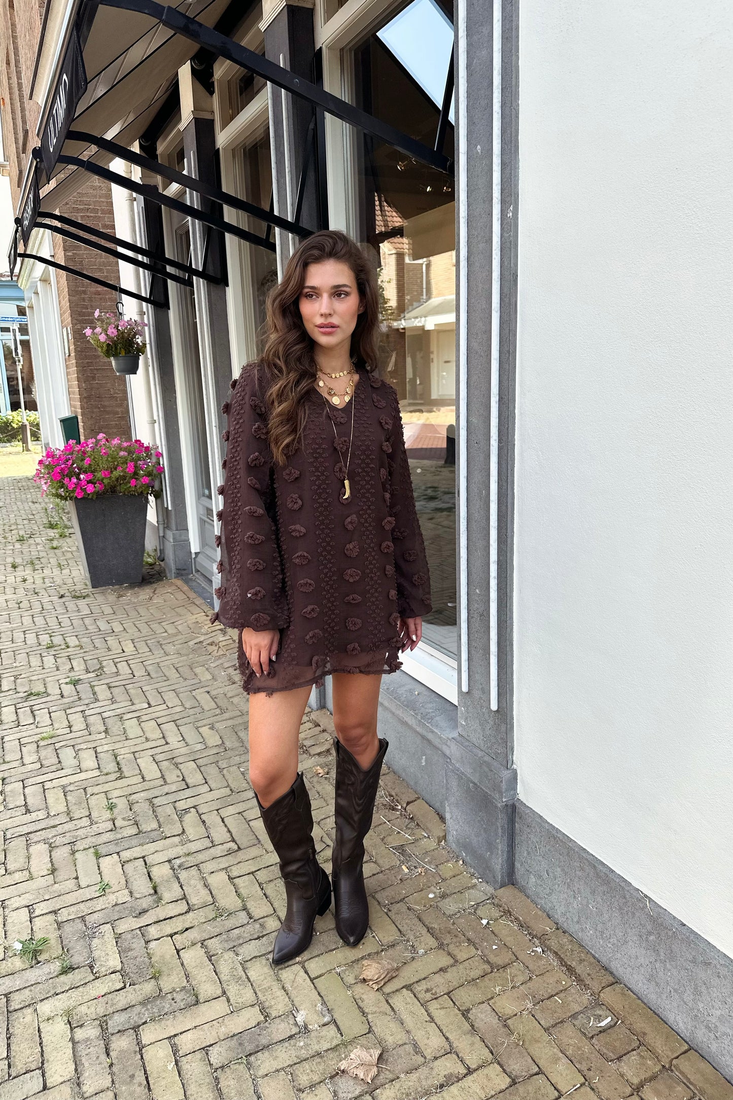 Kate dress - Brown