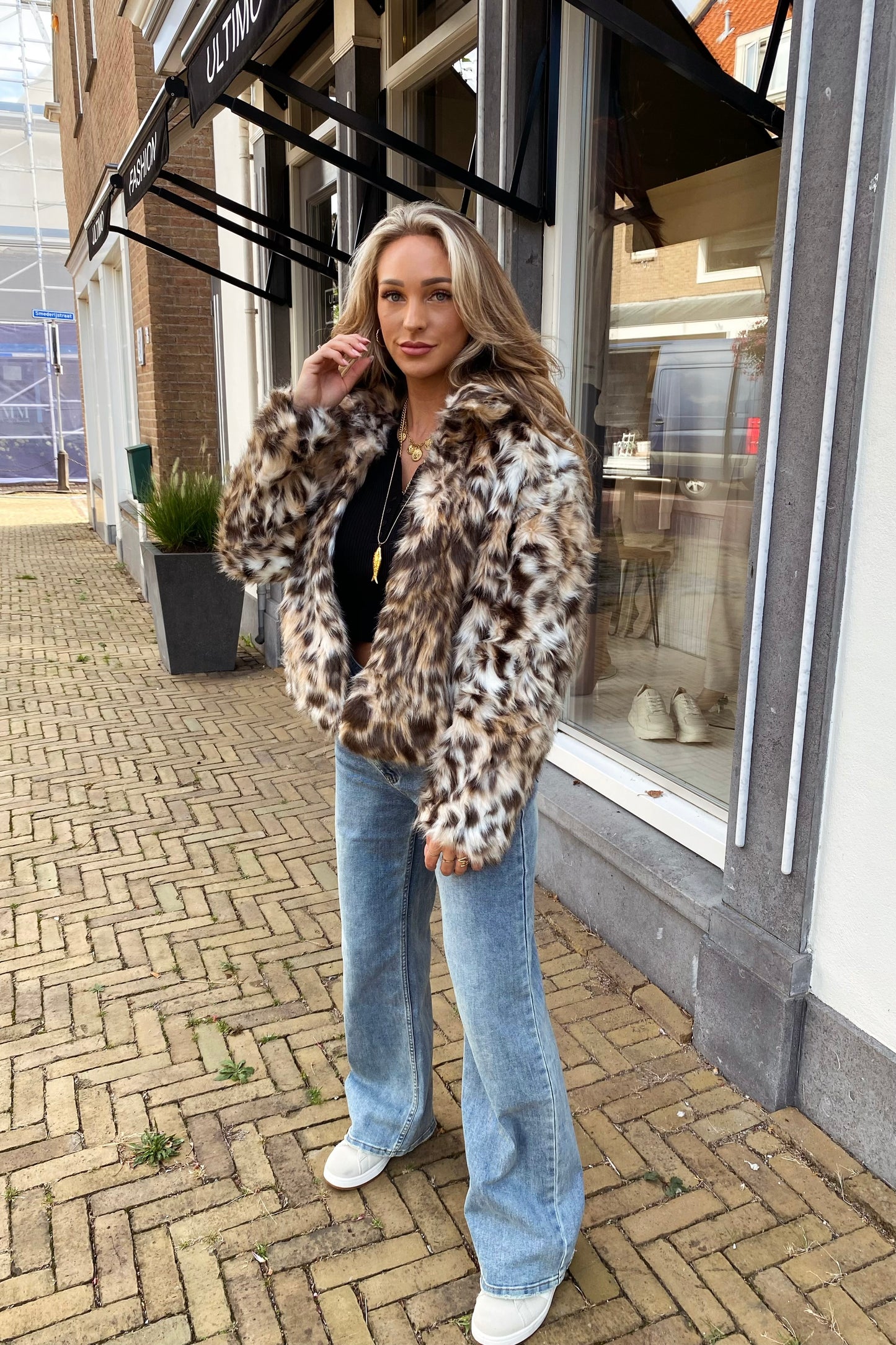 Avery coat - Leopard