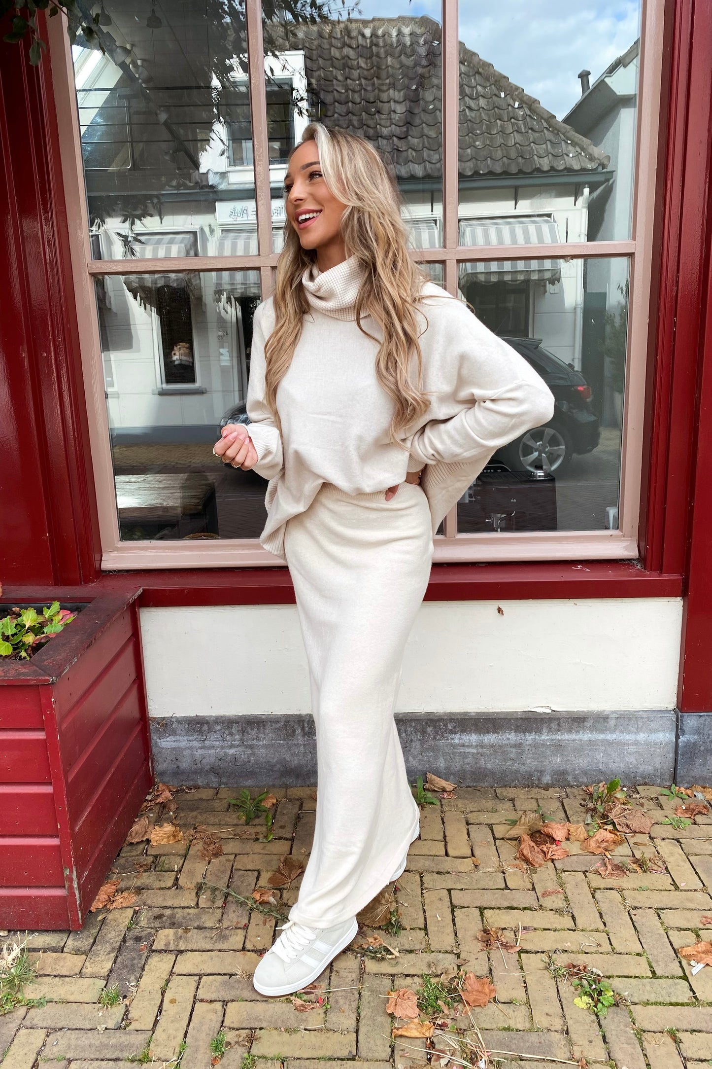 Evi knit set - Beige