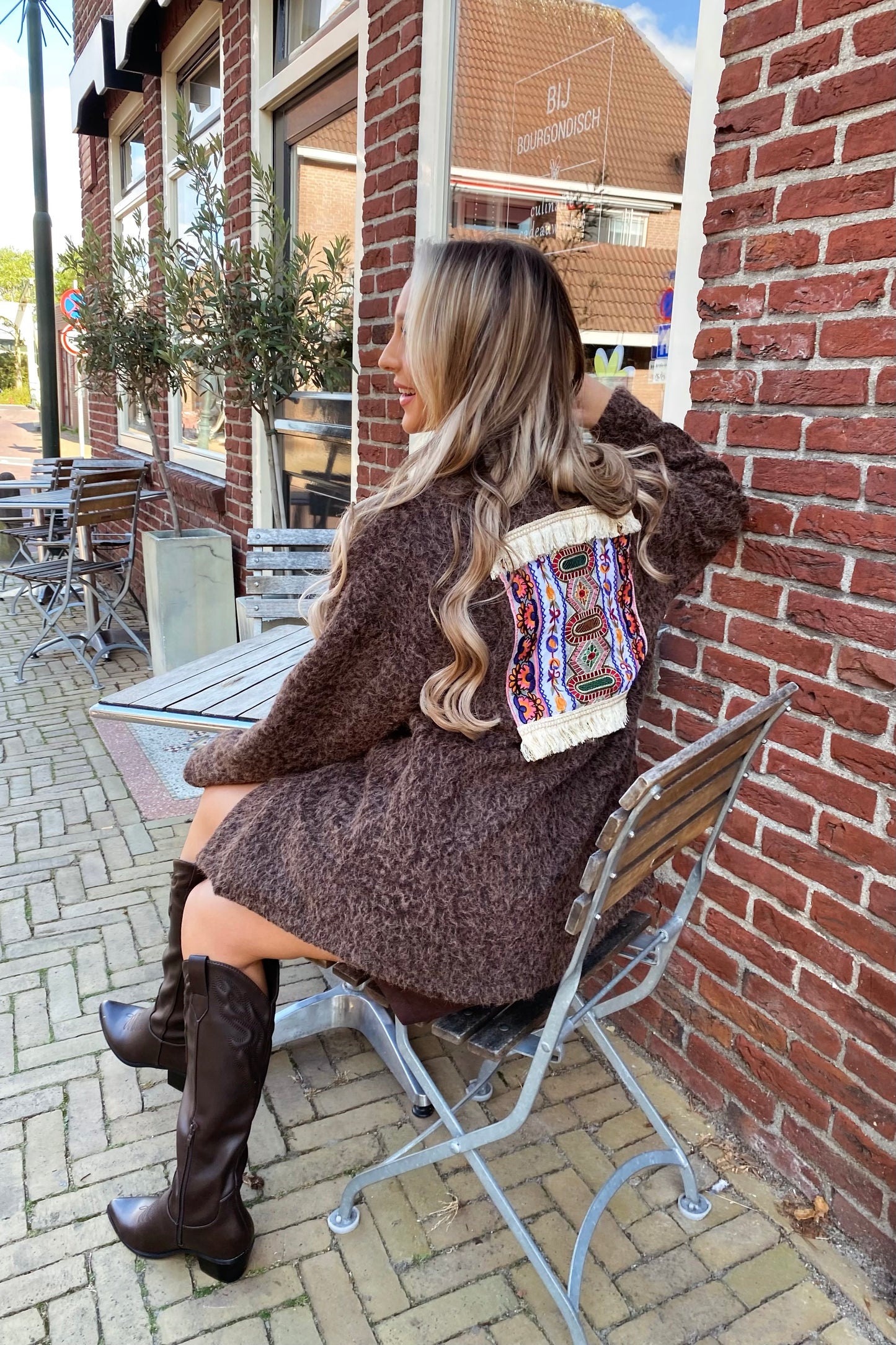 Cato boho jack - Brown