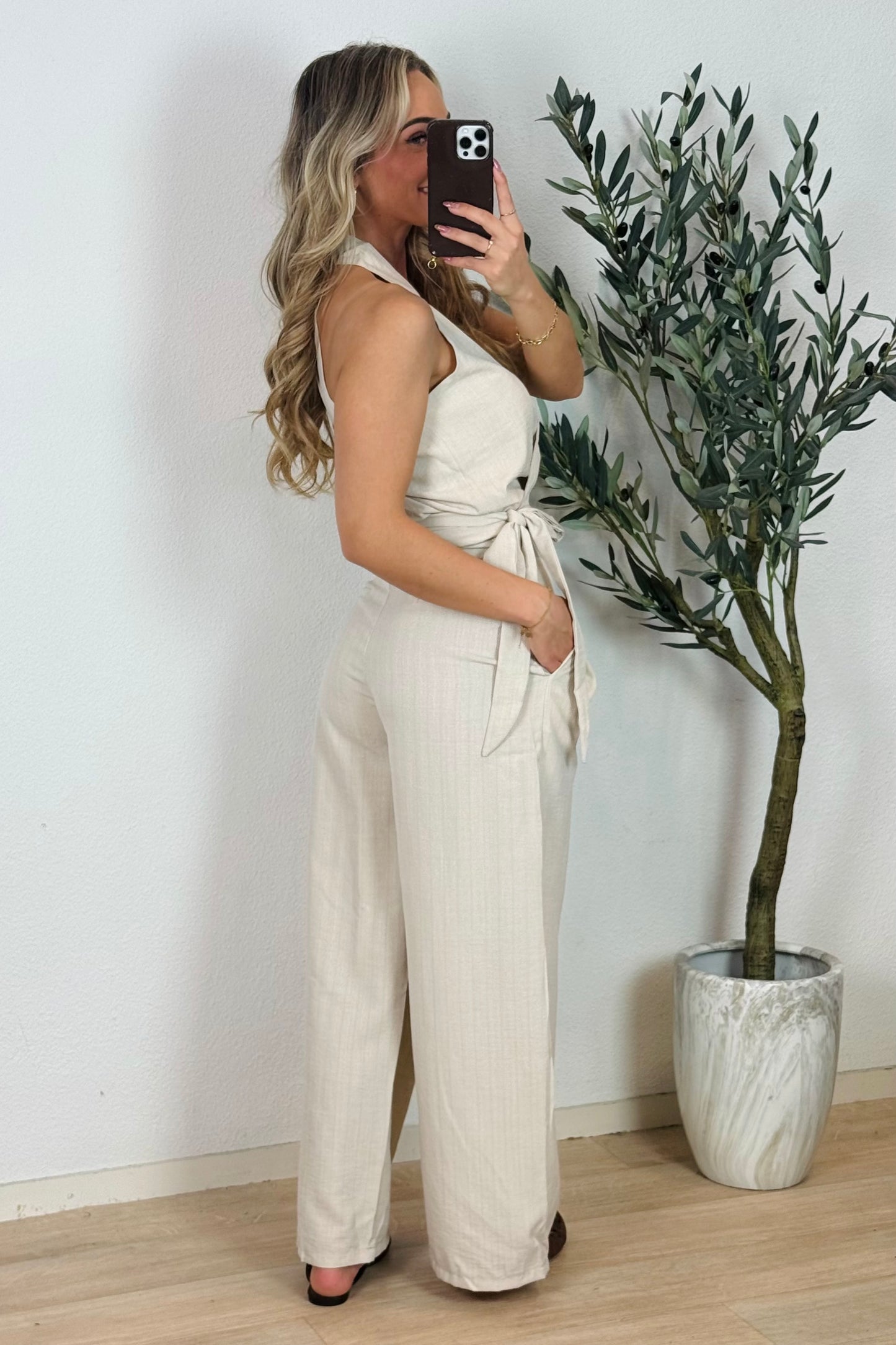 Kirsten pantalon - Beige