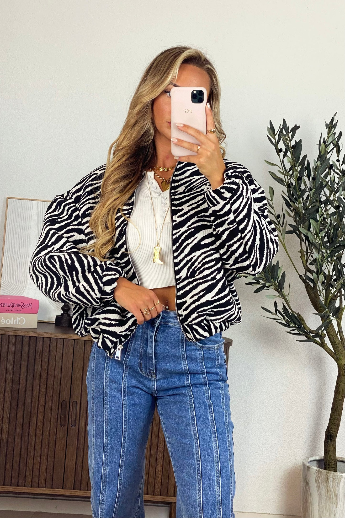 Nora jacket - Zebra