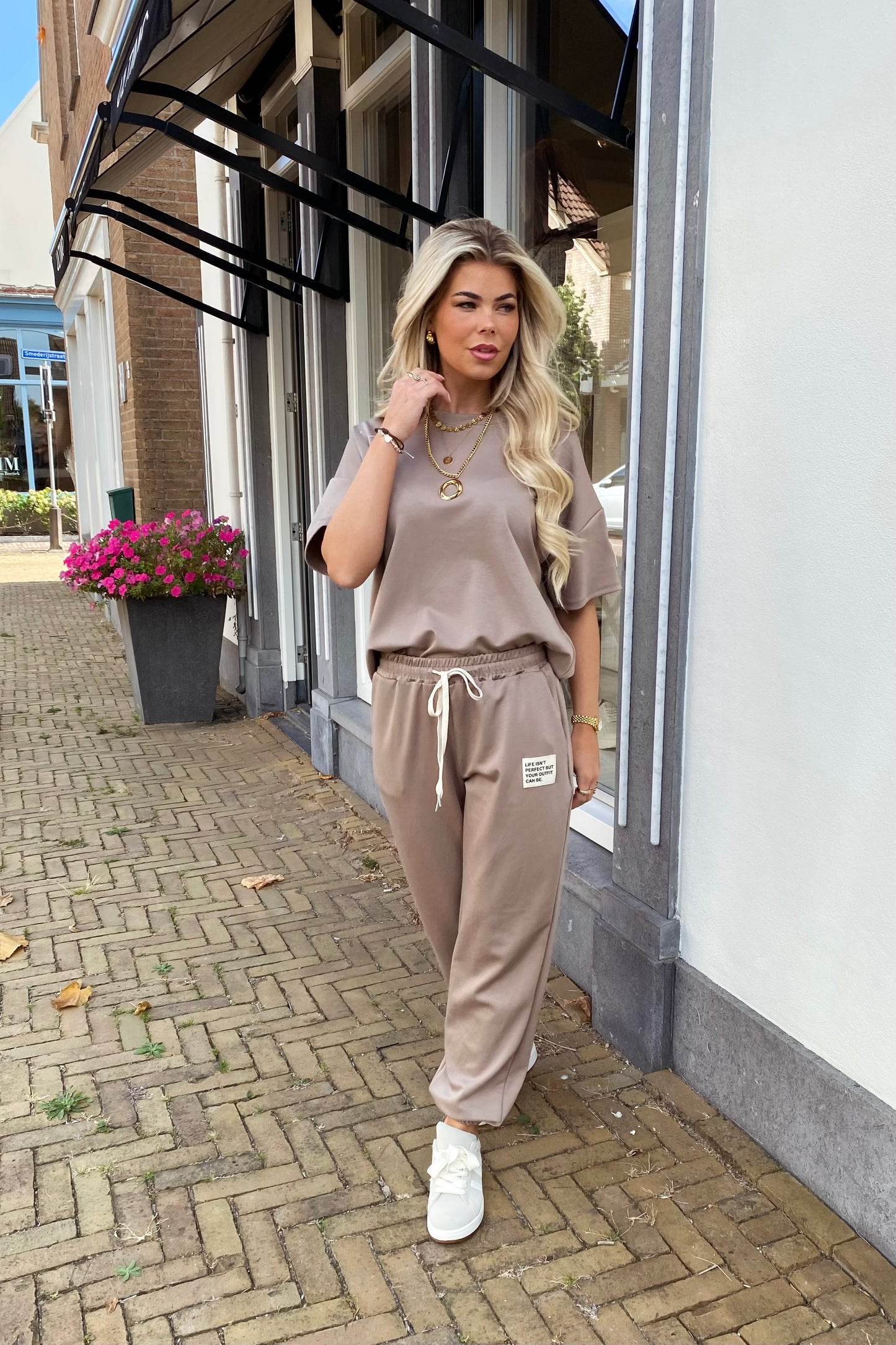 Perfect lounge set - Taupe