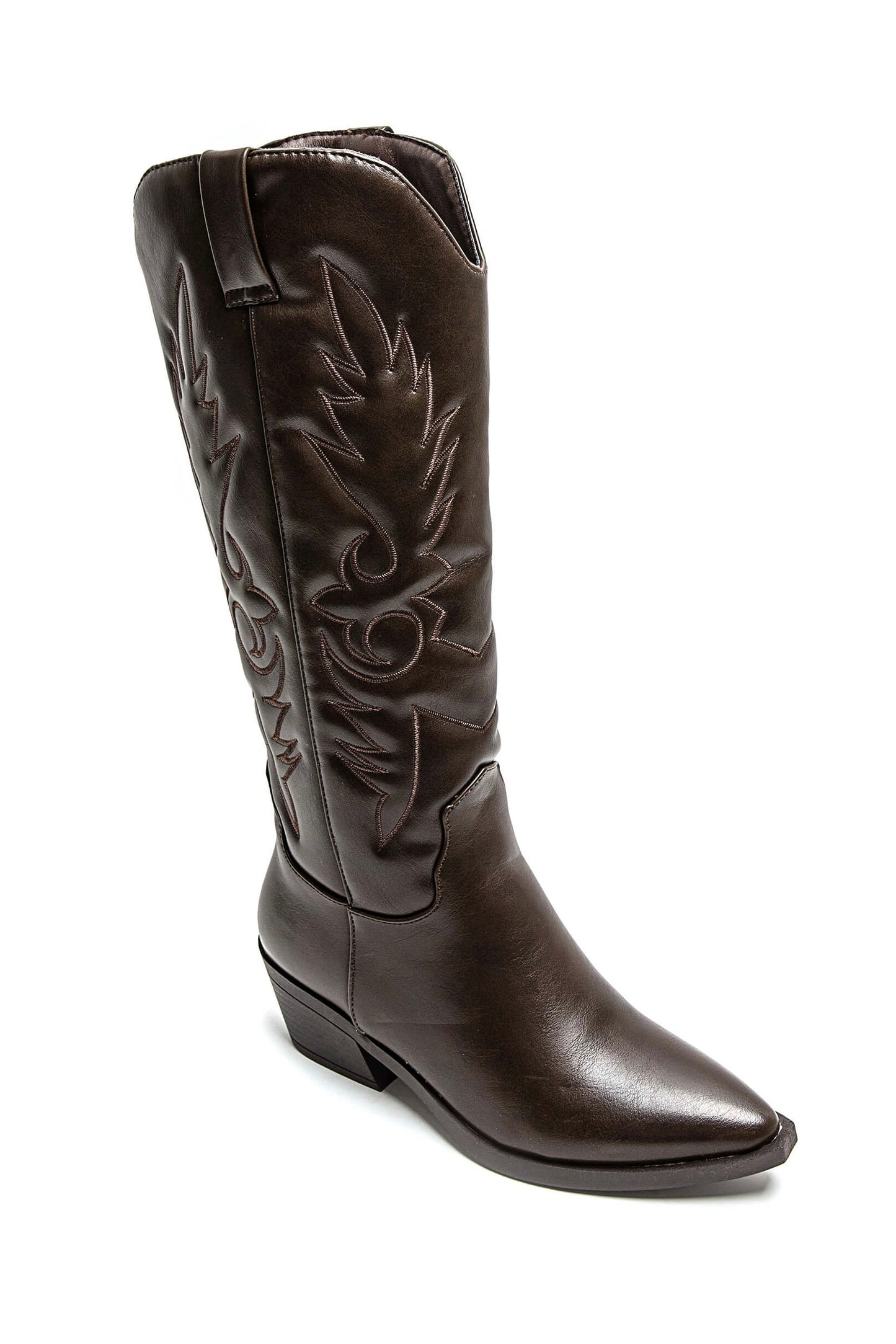Jolie western boots - Brown