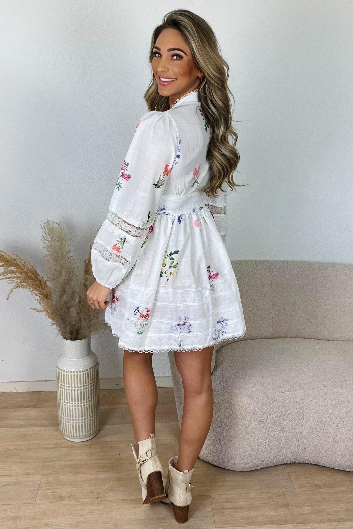 Florence dress - Wit