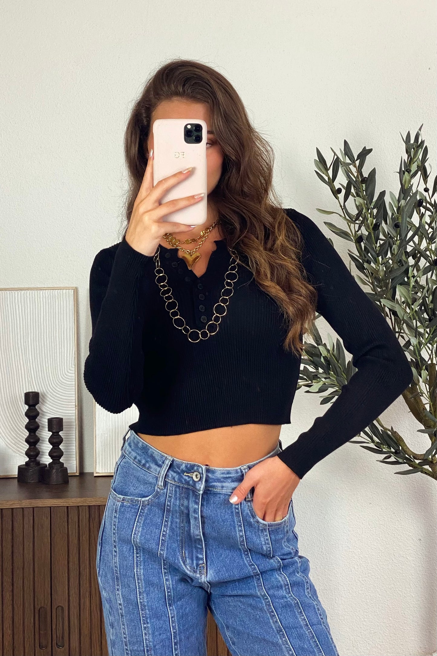 Yaren LS top - Black