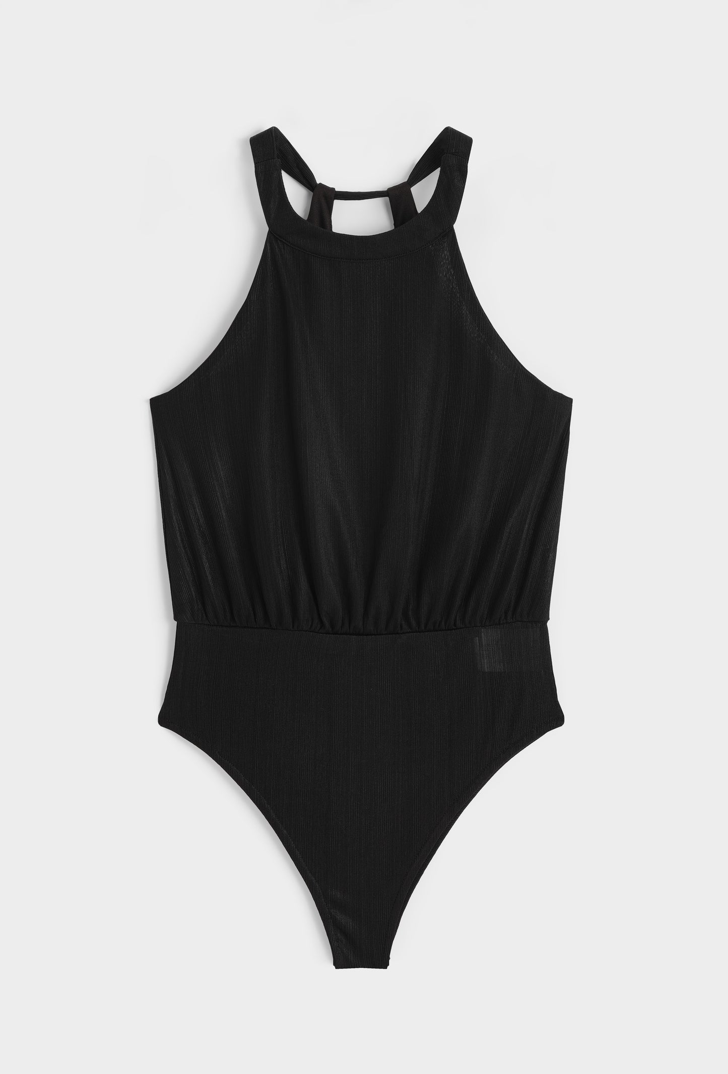 Lieke metallic body - Black