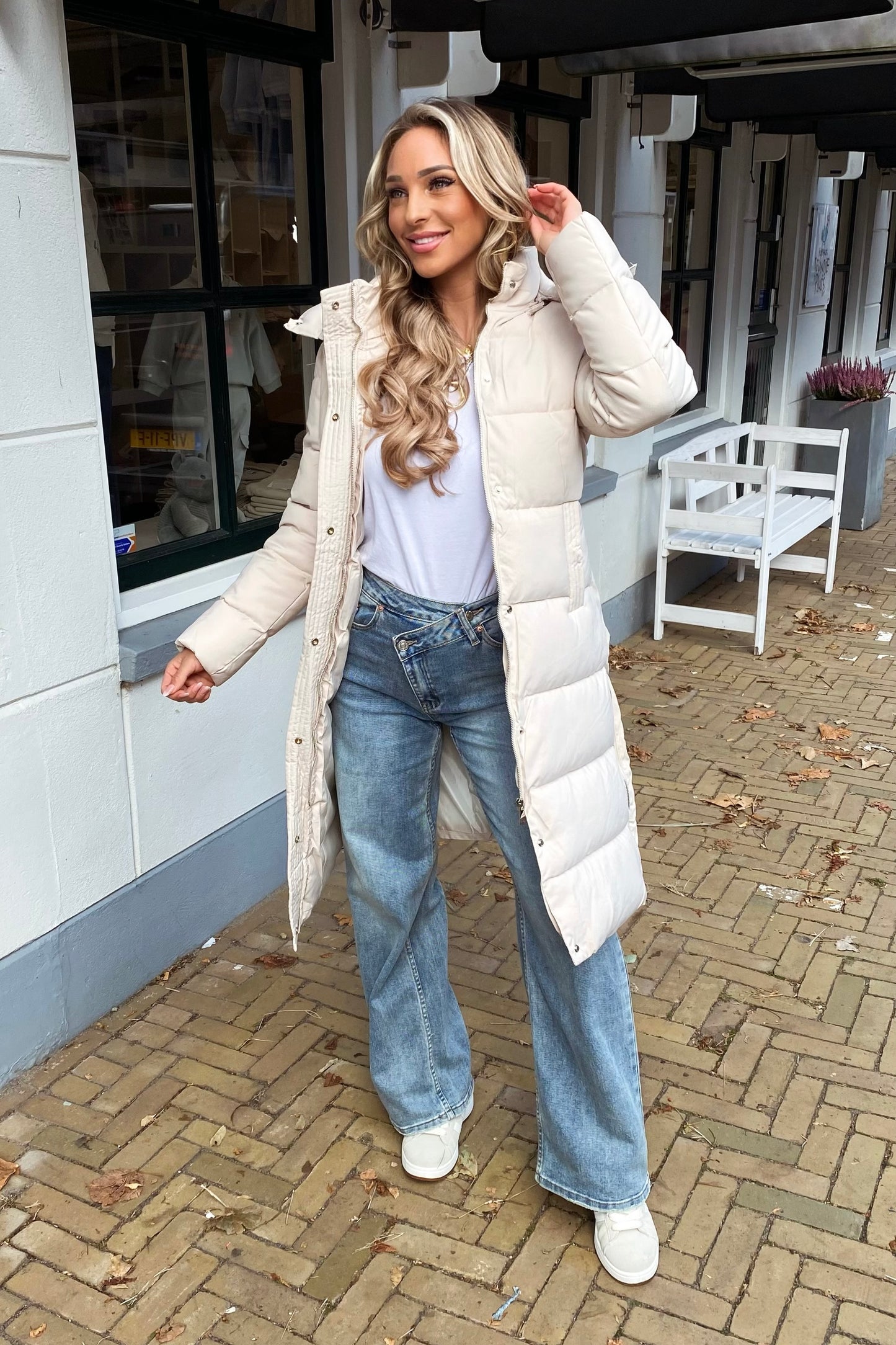 Aimee - jas beige