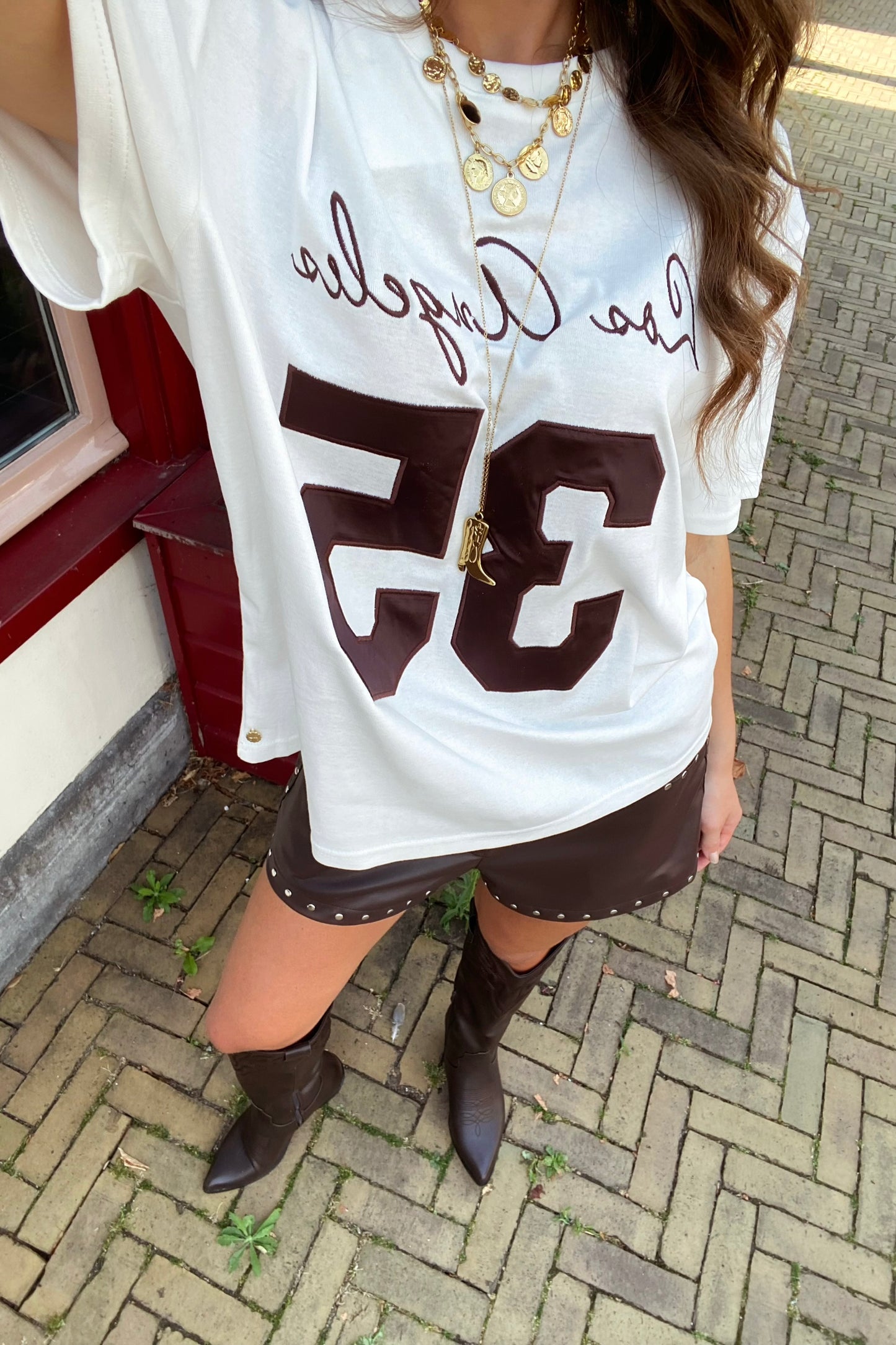 Los Angeles t-shirt - Brown
