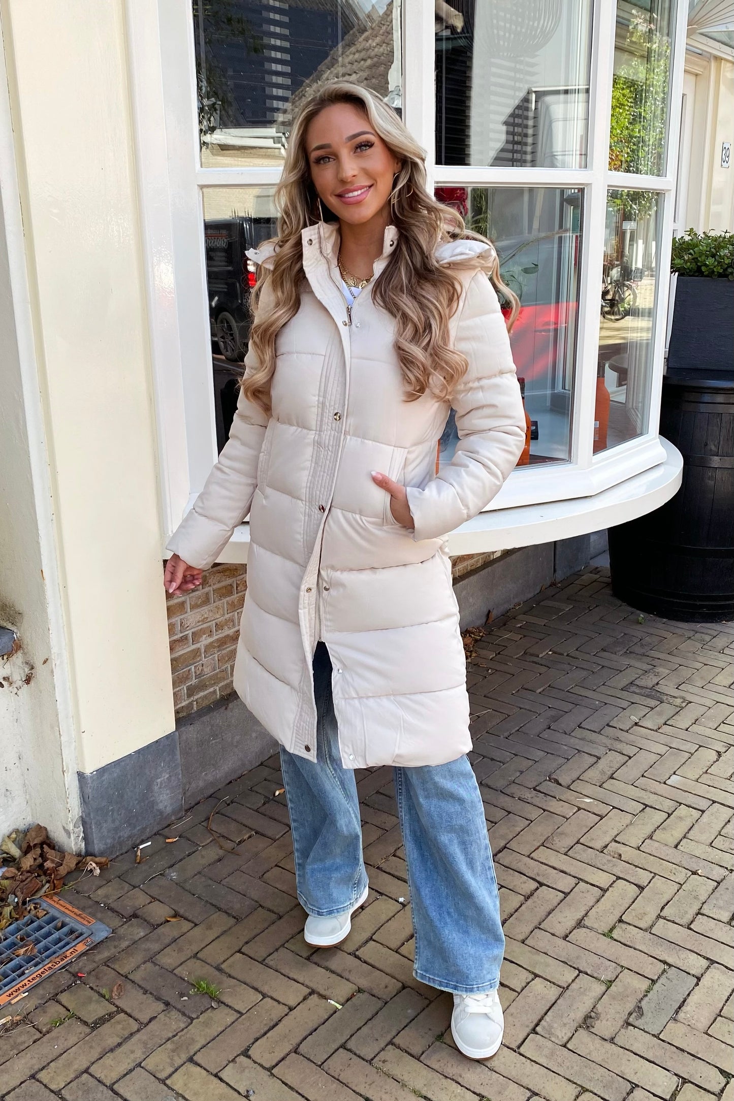 Aimee - jas beige