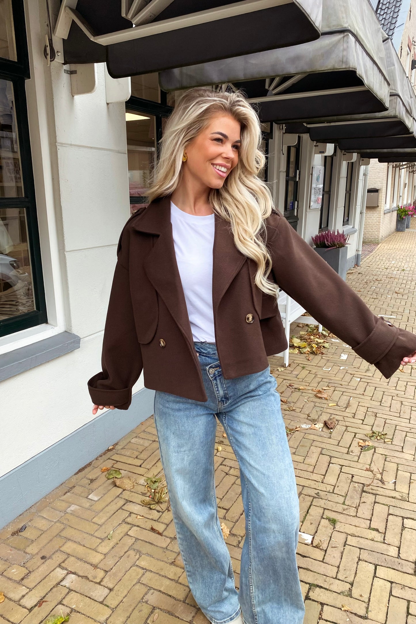 Luna trenchcoat - Brown