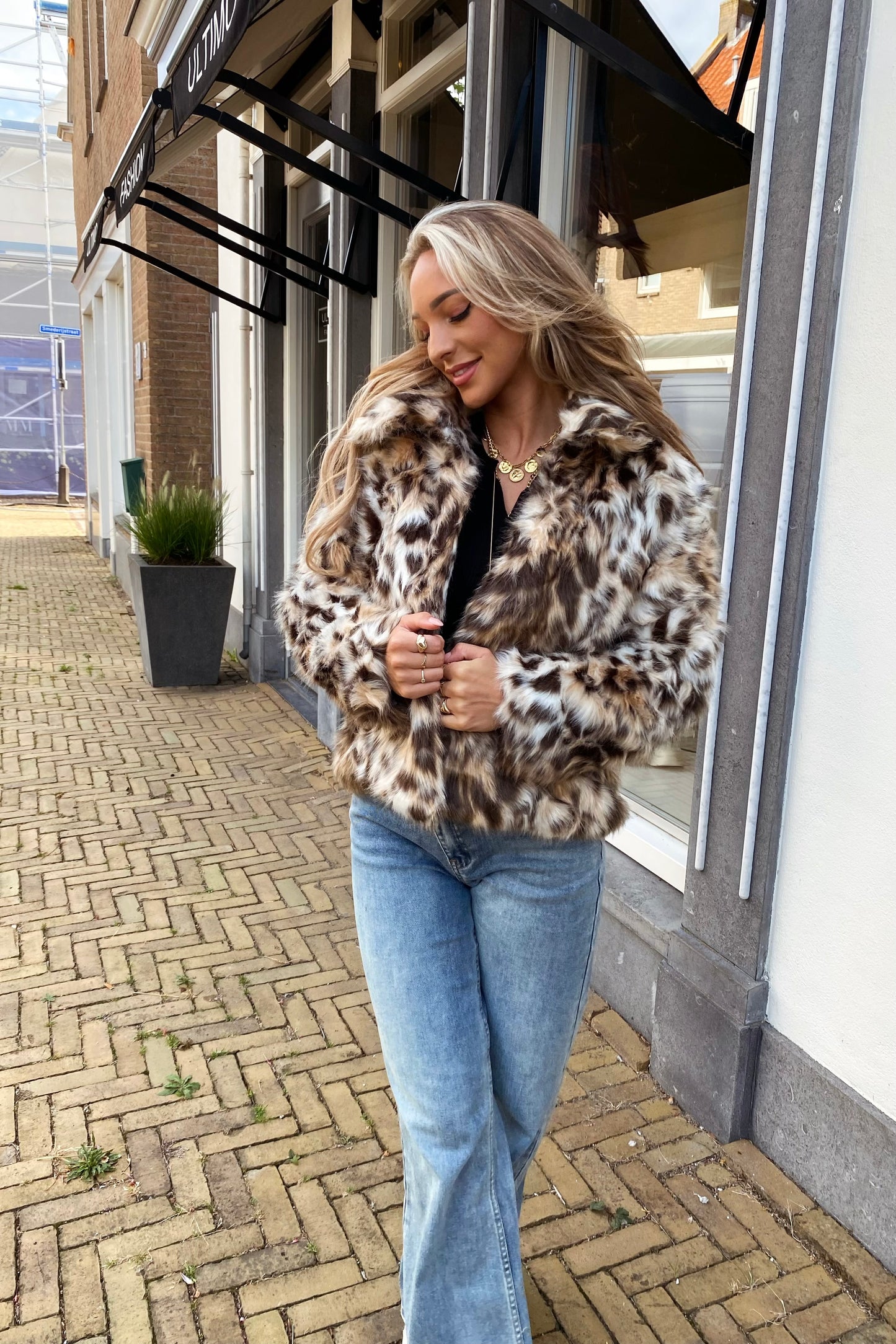 Avery coat - Leopard