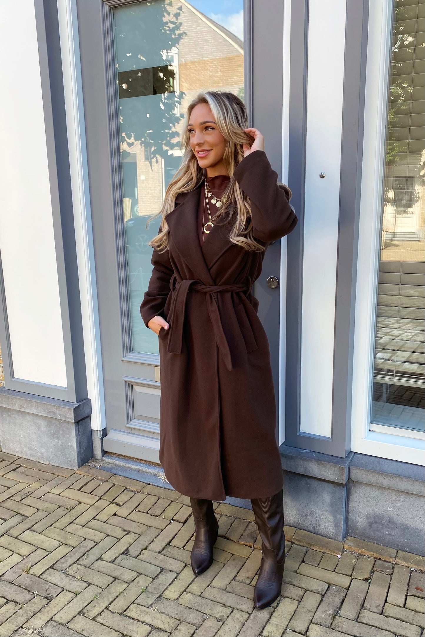 Megan coat - Brown