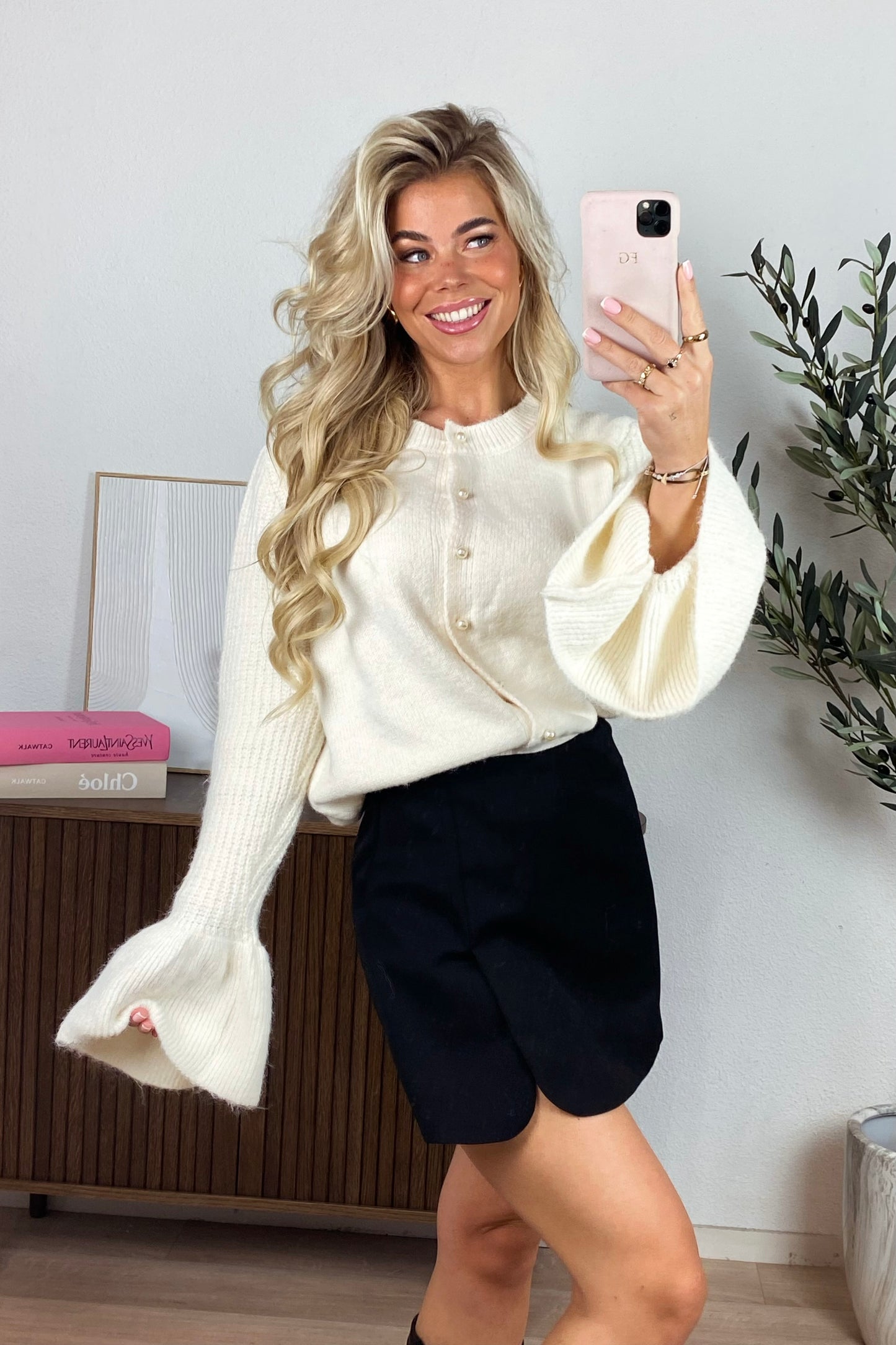 Zoe cardigan - White