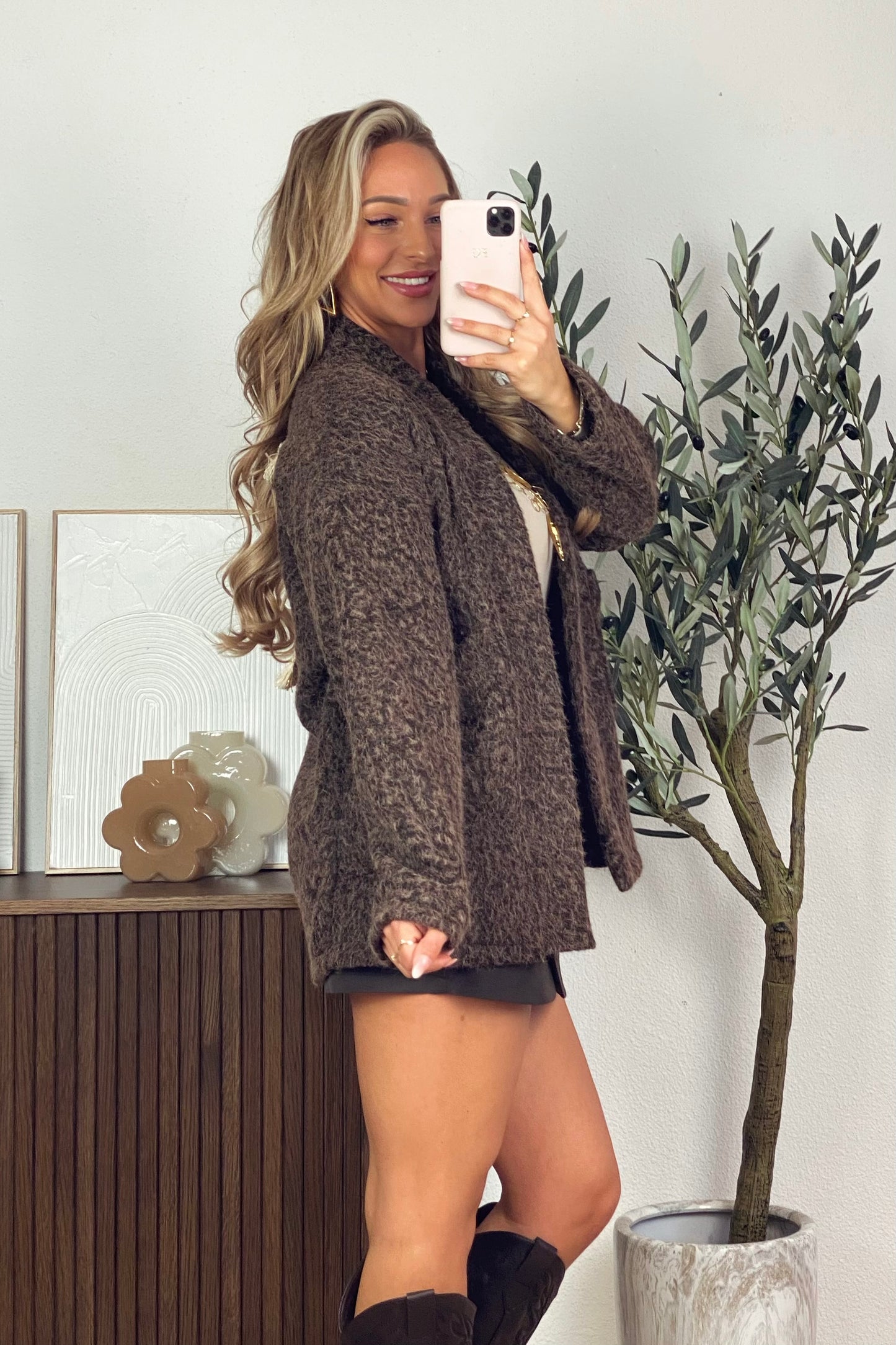 Cato boho jack - Brown