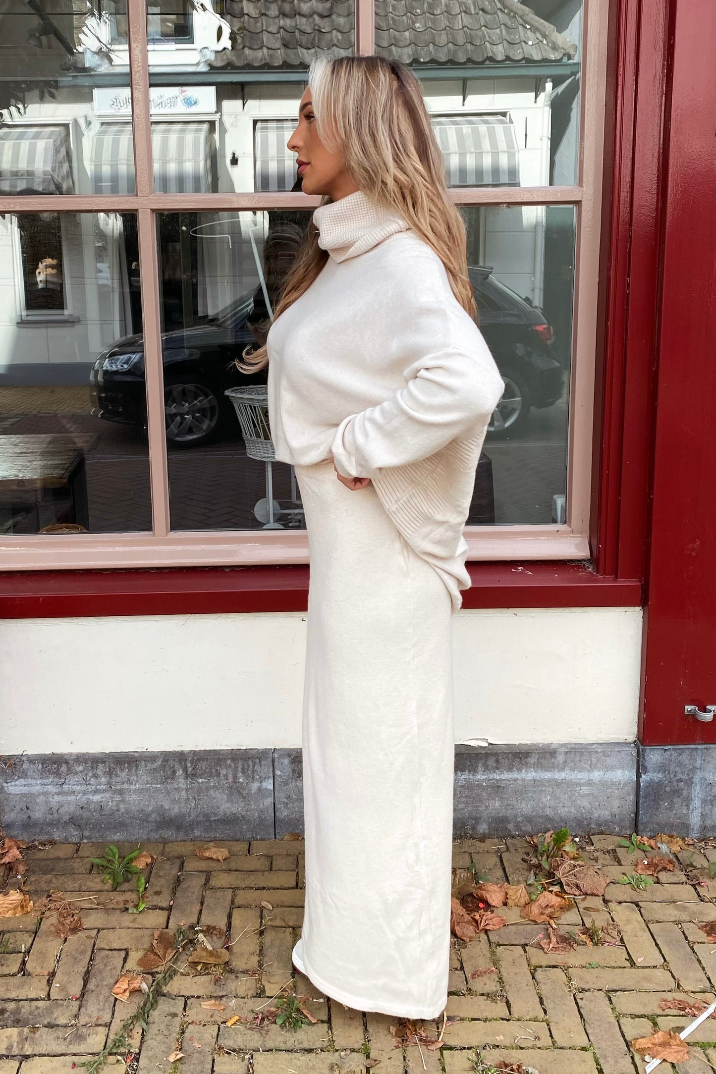 Evi knit set - Beige