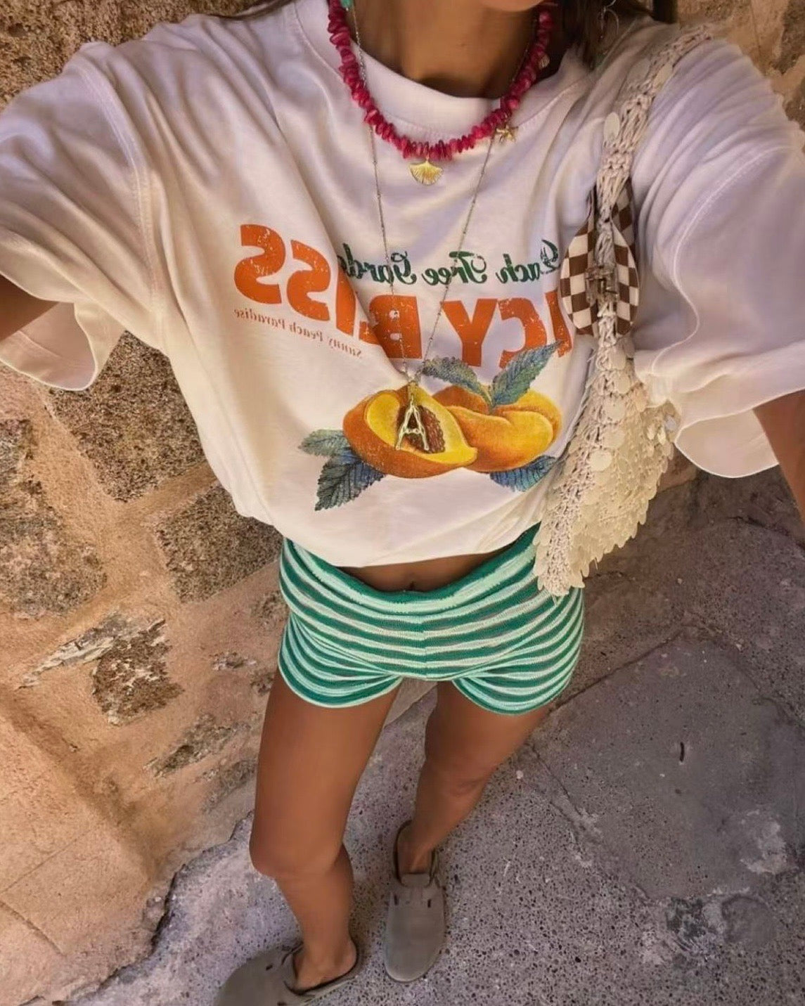 Juicy Bliss t-shirt - Wit