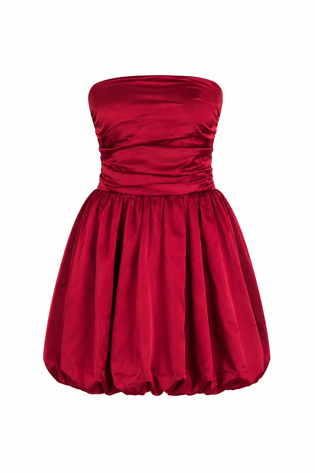 Luana - jurk bordeaux