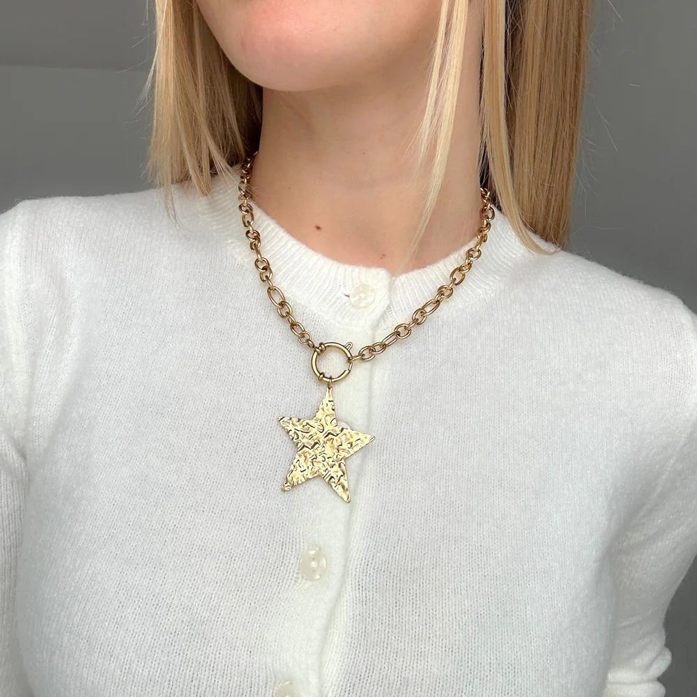 Star ketting - Goud