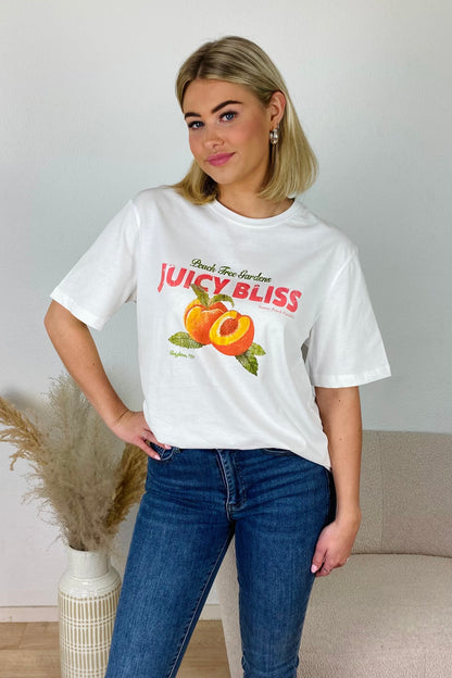Juicy Bliss t-shirt - Wit