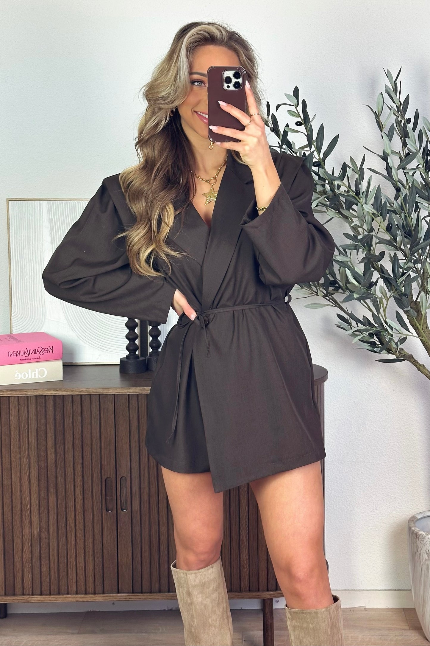 Aimy playsuit - Bruin