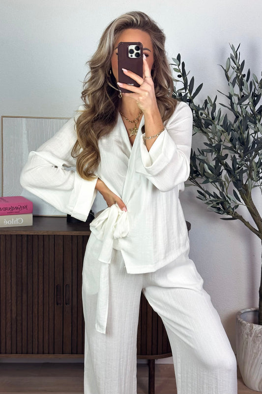 Valerie blouse - Wit