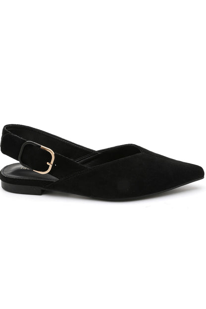 Elodie slingback - Zwart
