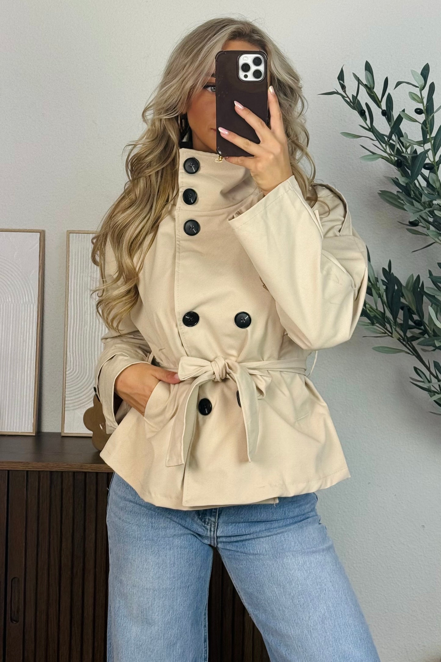 Emma trenchcoat - Beige