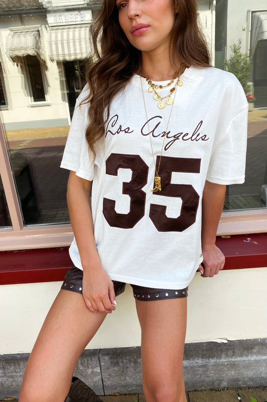 Los Angeles t-shirt - Brown