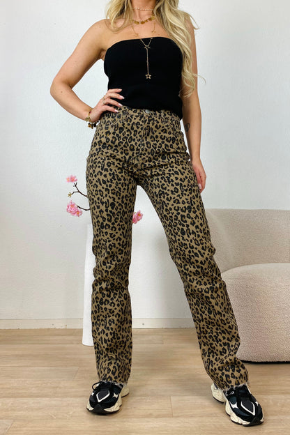 Sophia - broek leopard