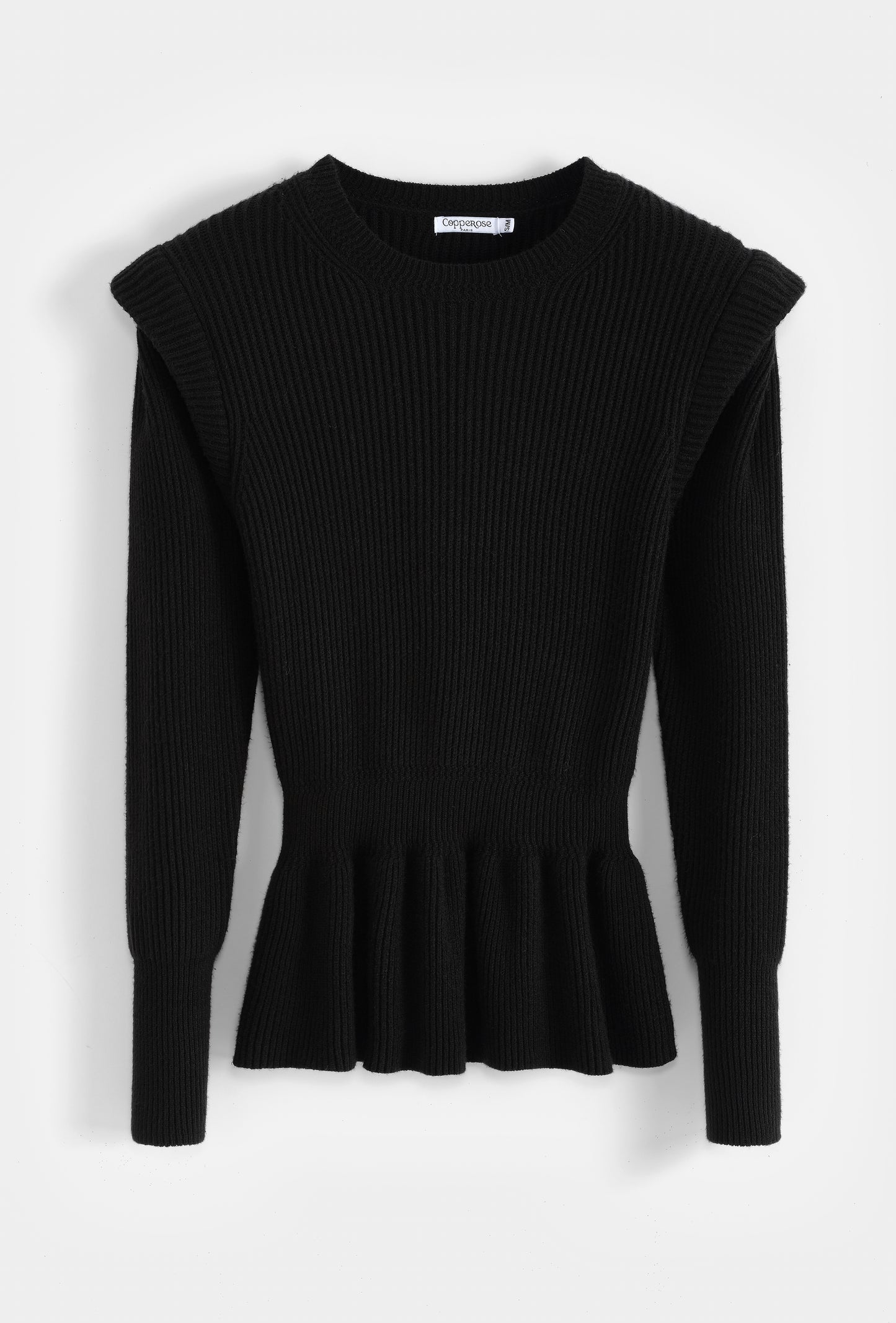 Kailani ruffle top - Black