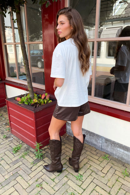 Los Angeles t-shirt - Brown