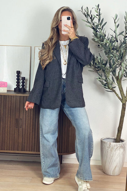 Jasmin blazer - Grey